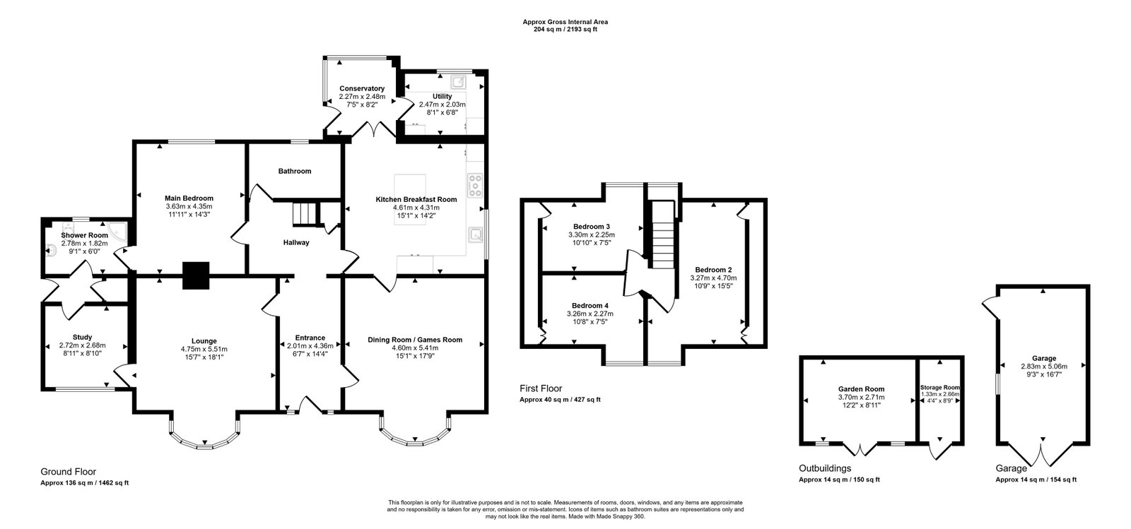 6, Brunswick Road, Birchington floorplan