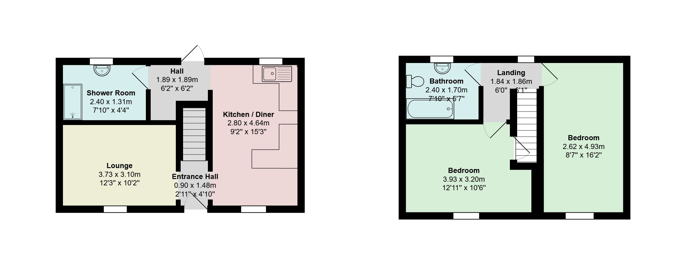 3 Clevis Lane, Porthcawl floorplan