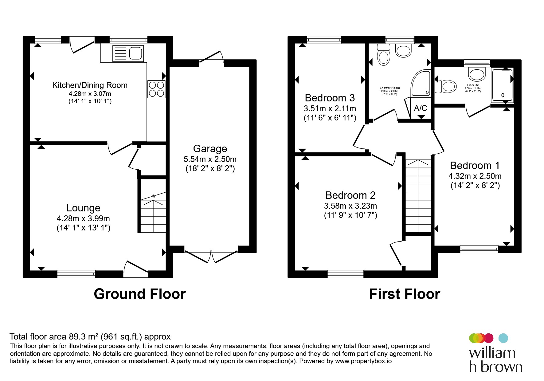 8, Monks Close, Peterborough floorplan