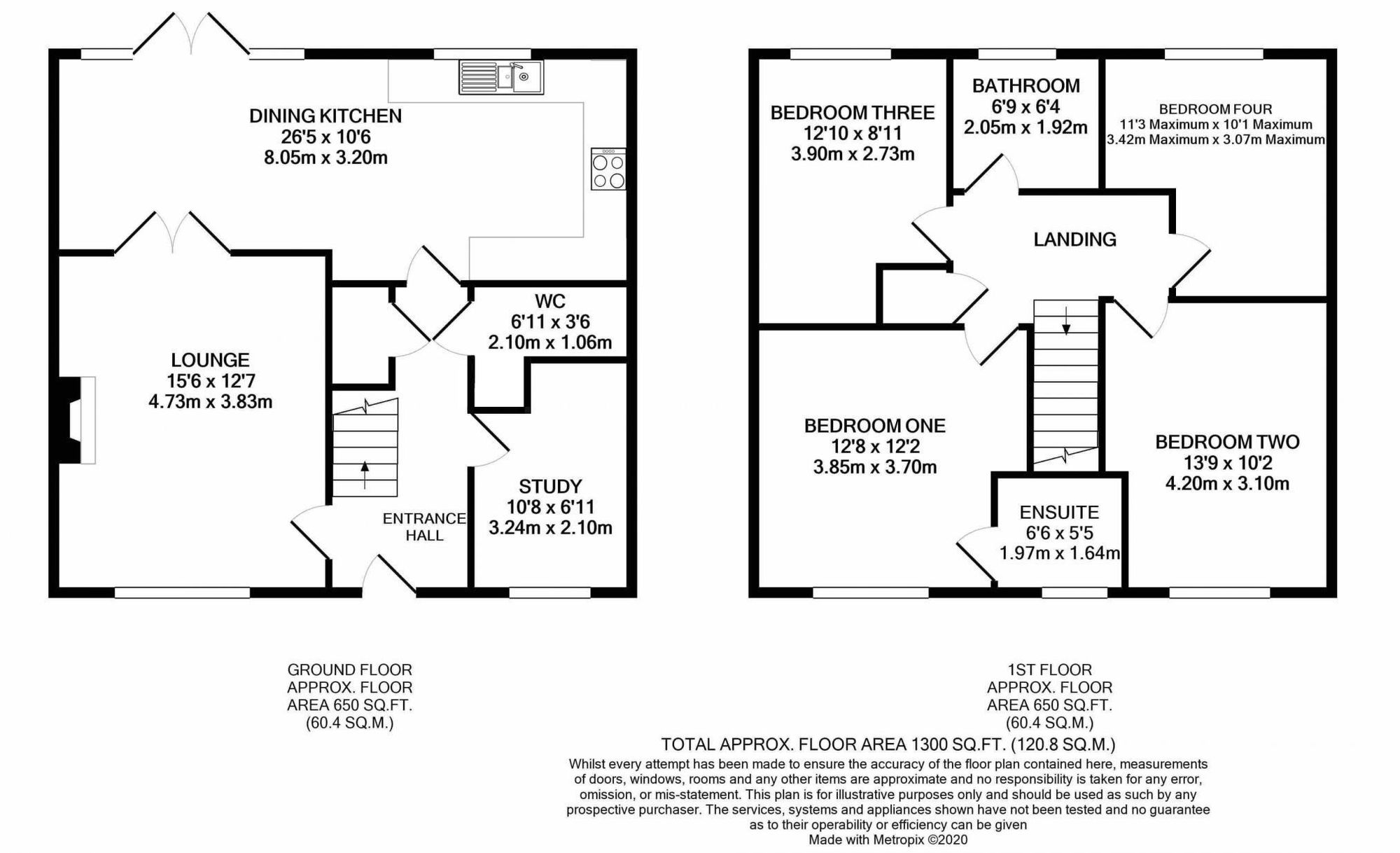 42 Sandstone Lane, Tarporley floorplan
