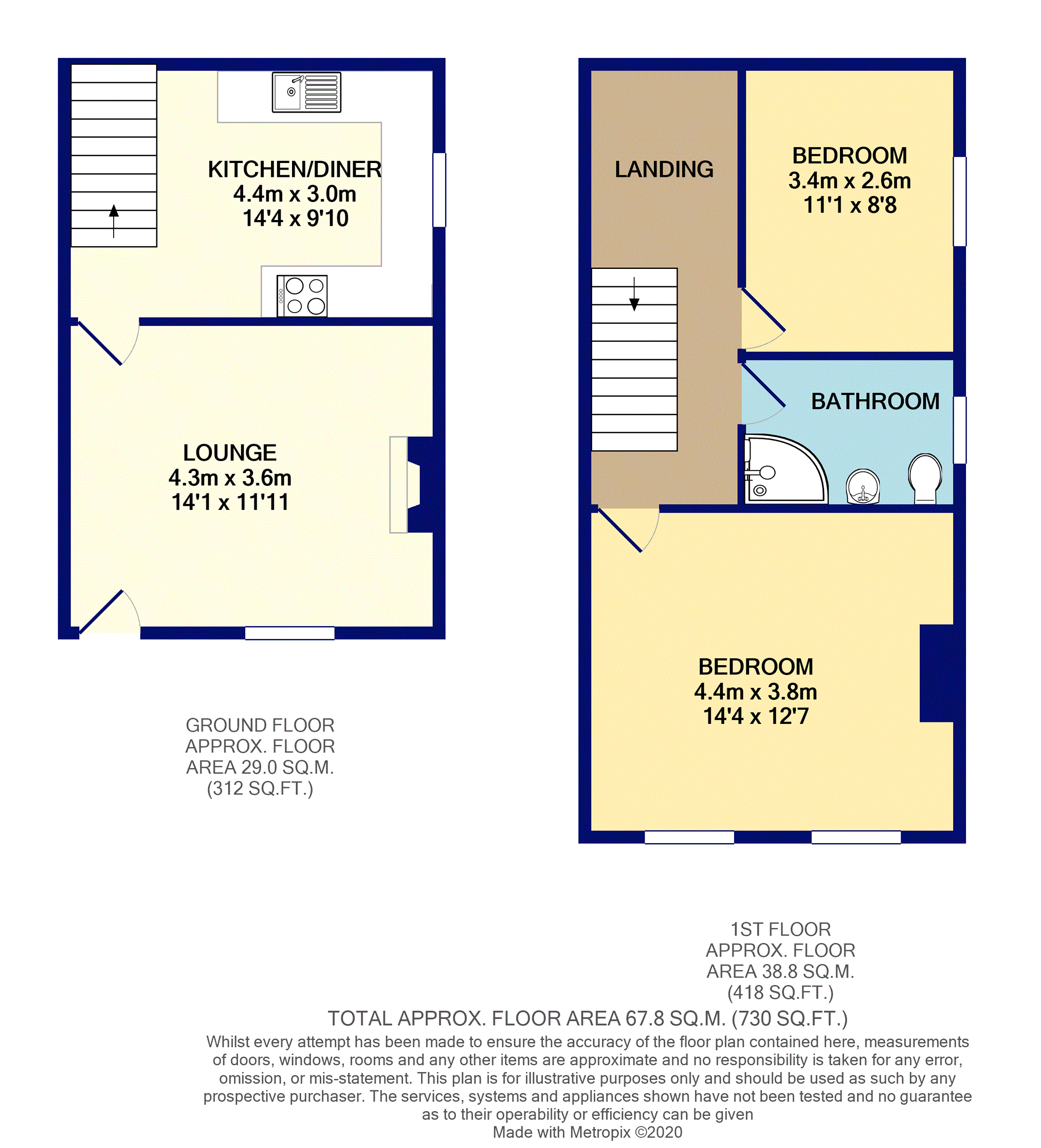 Free property report 27a, Rosevear Road, Bugle, St. Austell, PL26 8PJ