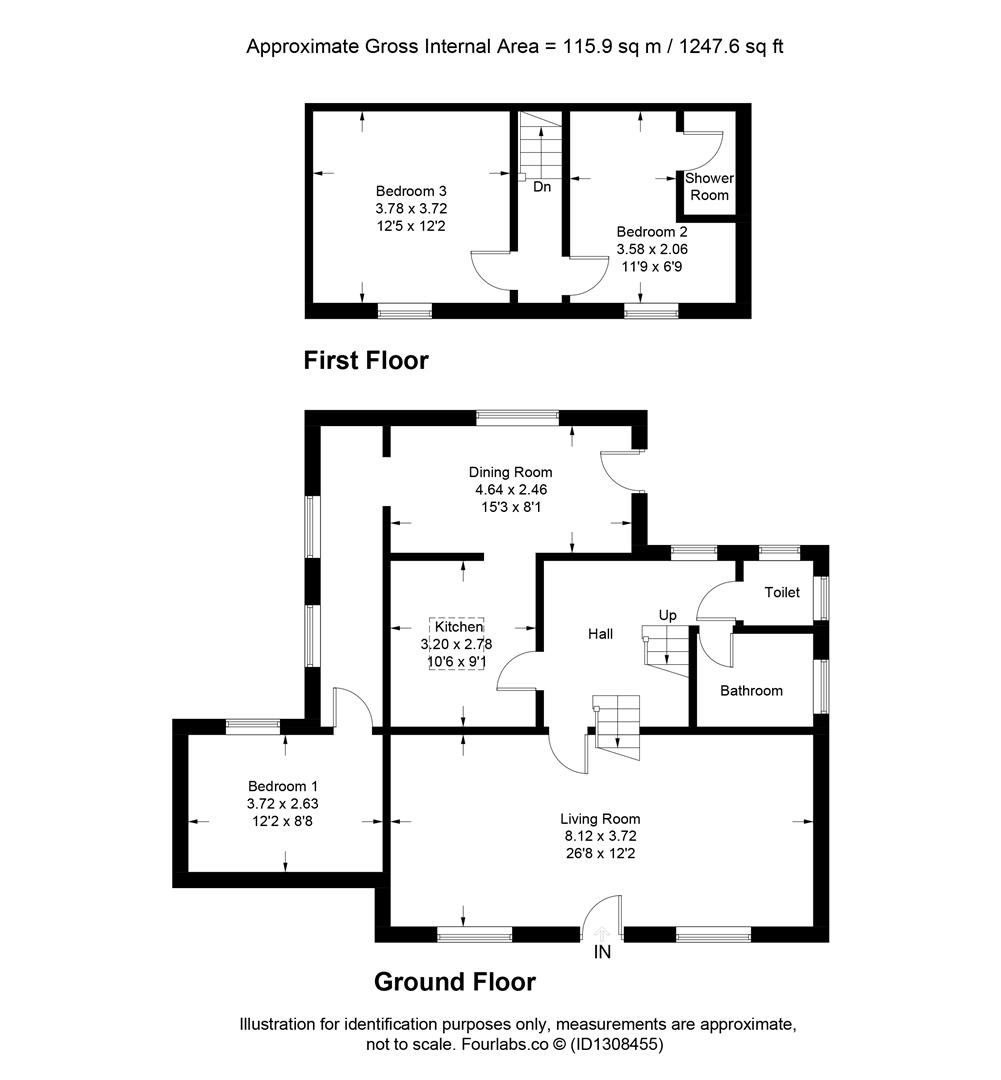 Penhallow, Pink Moors, Redruth floorplan