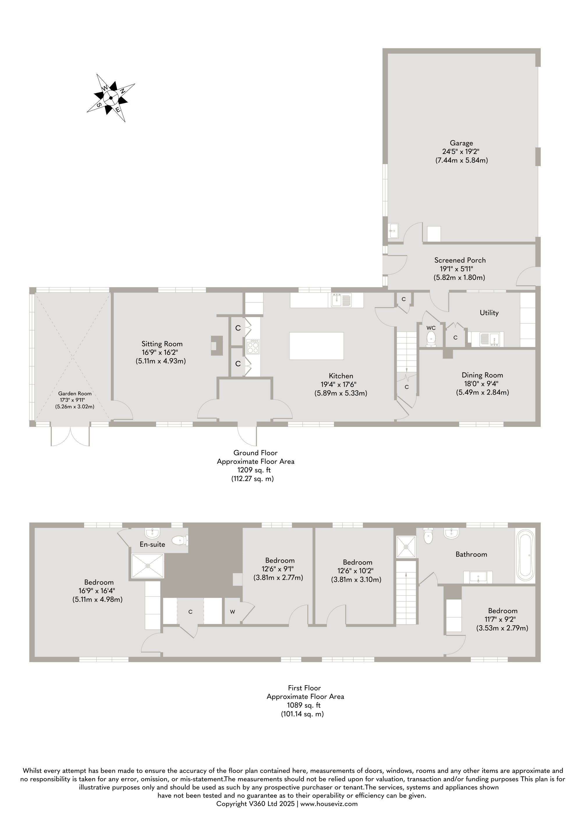 Old Farm & Barn, Merton, Thetford floorplan