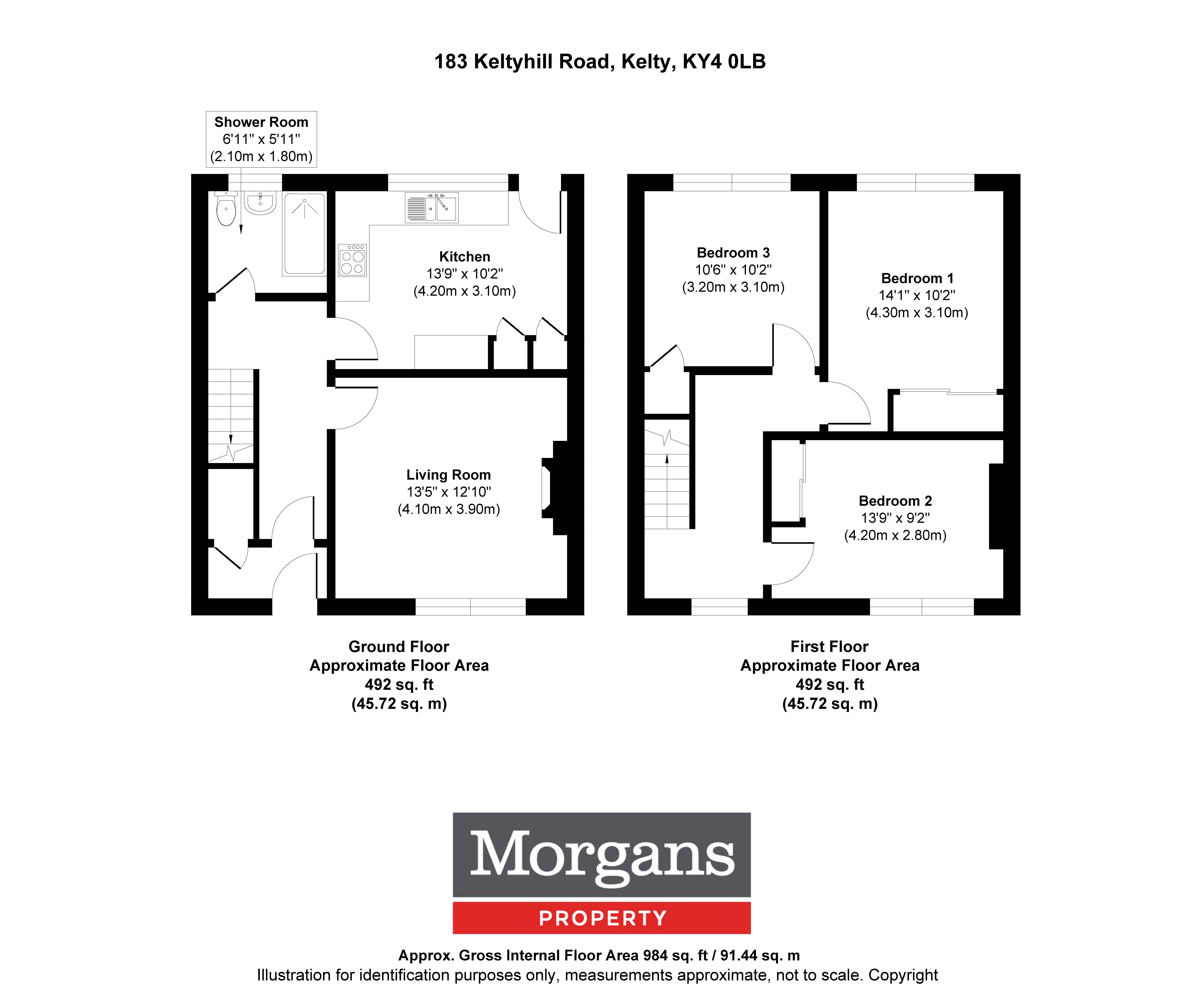 183, Keltyhill Road, Kelty floorplan