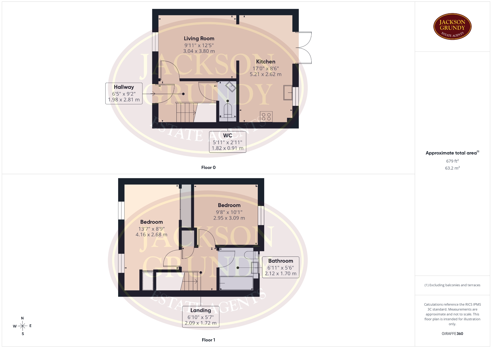 1, Badeslade, Northampton floorplan