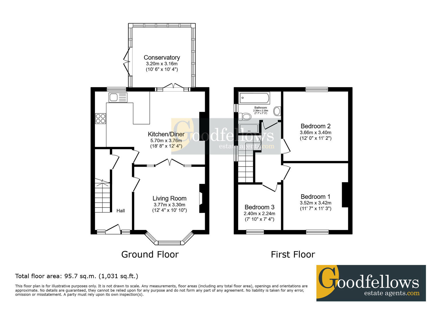 61, Great Lime Road, Newcastle Upon Tyne floorplan