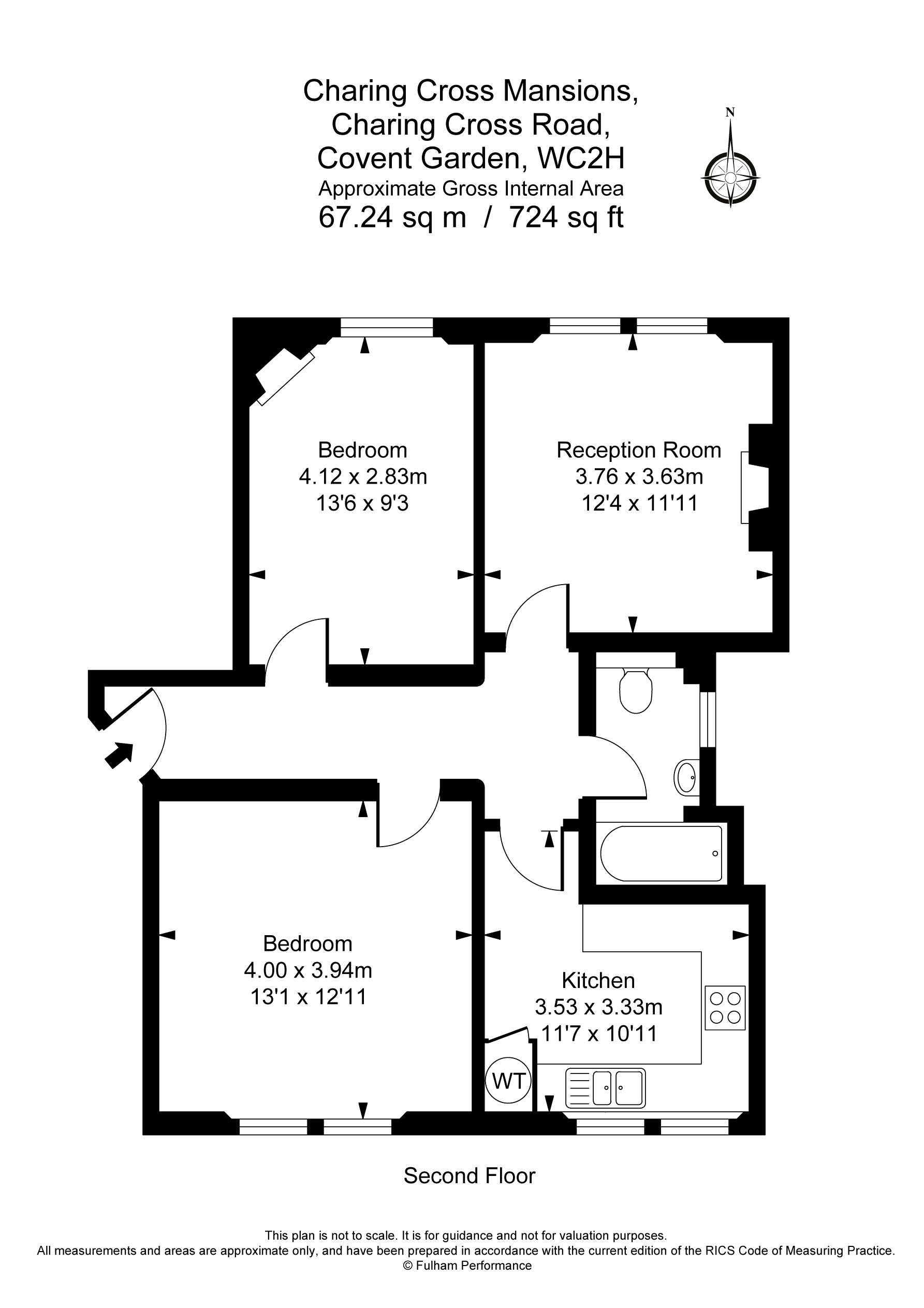 1 Bedrooms  to rent in Charing Cross Road, Covent Garden WC2H