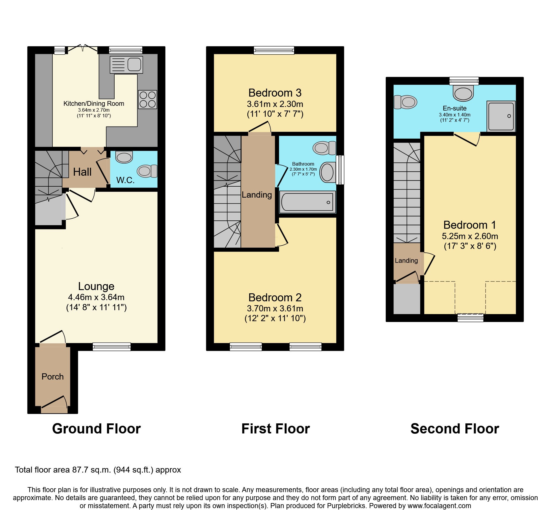 6, Olivewood Road, Preston floorplan