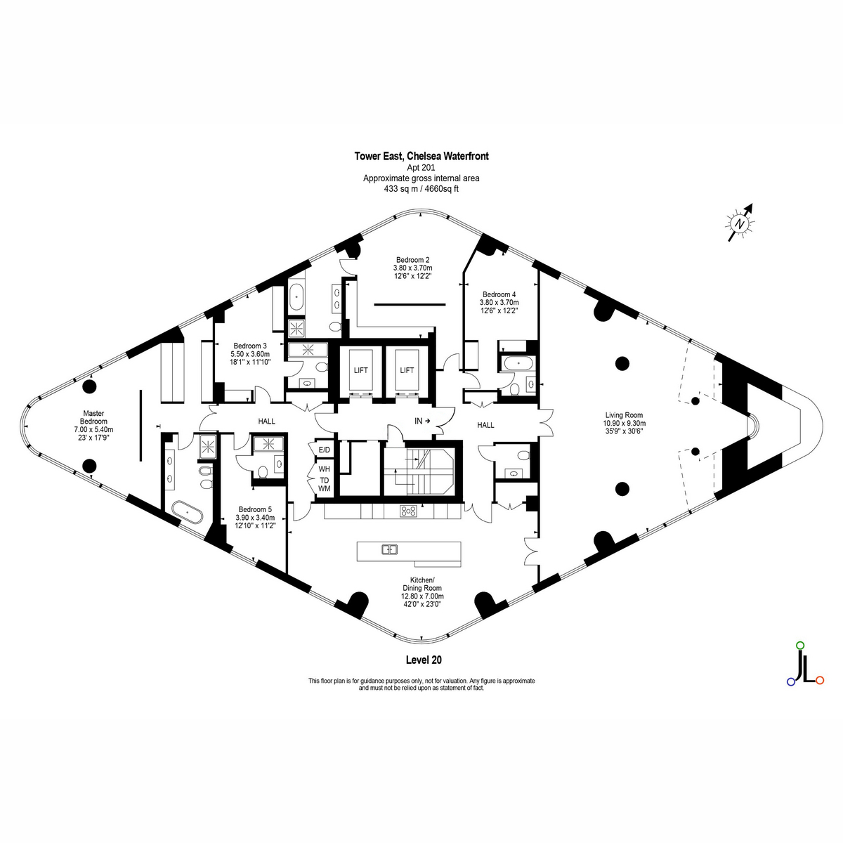 Chelsea Waterfront, London floorplan