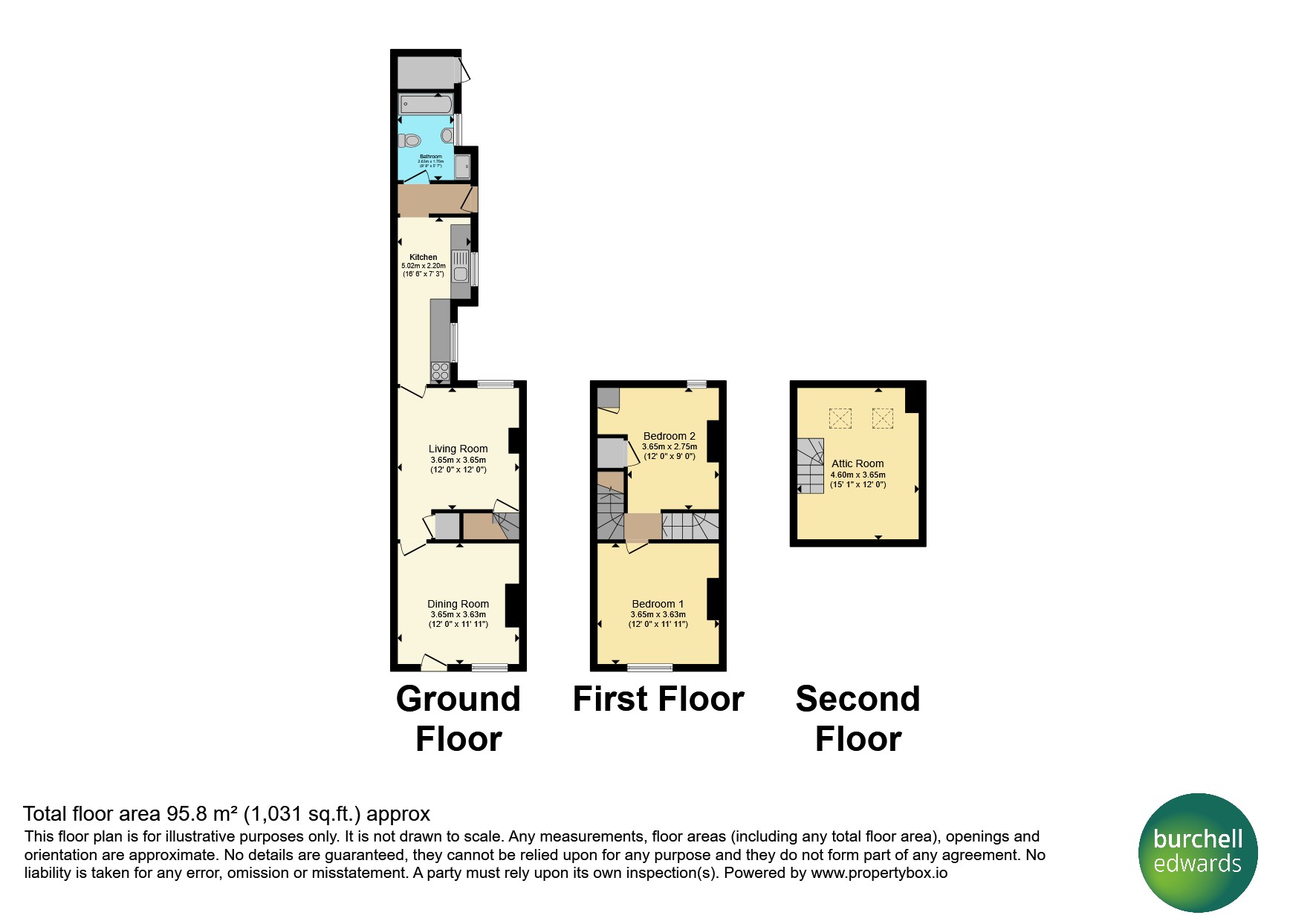 16, Hallam Fields Road, ILKESTON floorplan