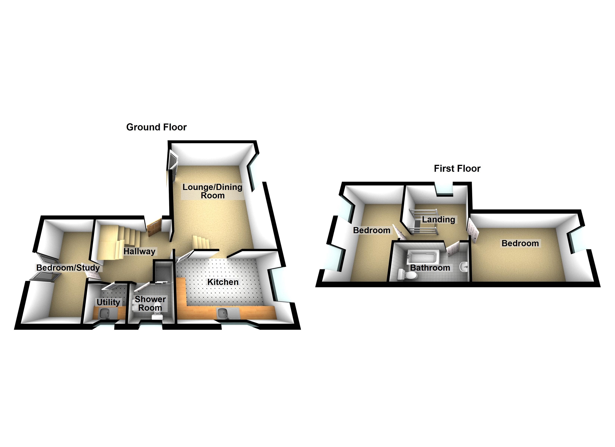 The Old Coach House, Brechfa, Carmarthen floorplan