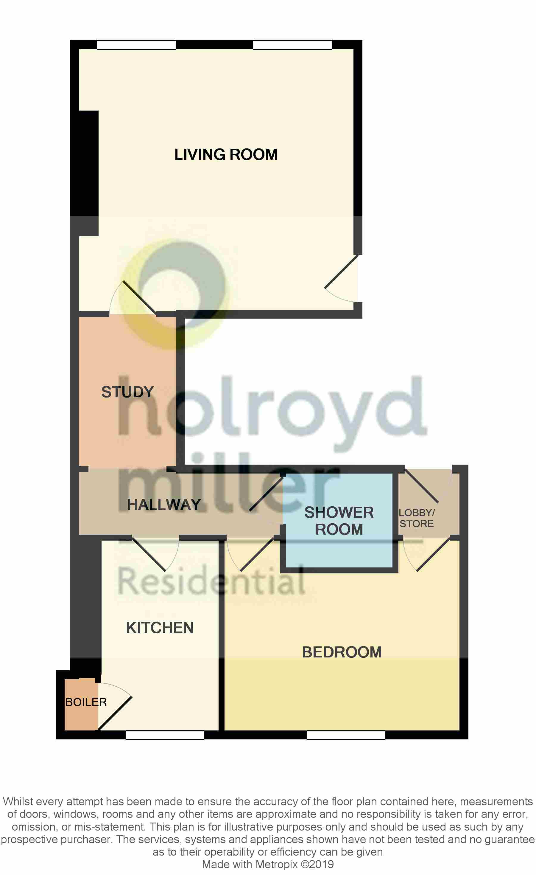 1 Bedrooms Flat to rent in St. Johns Square, St Johns, Wakefield WF1
