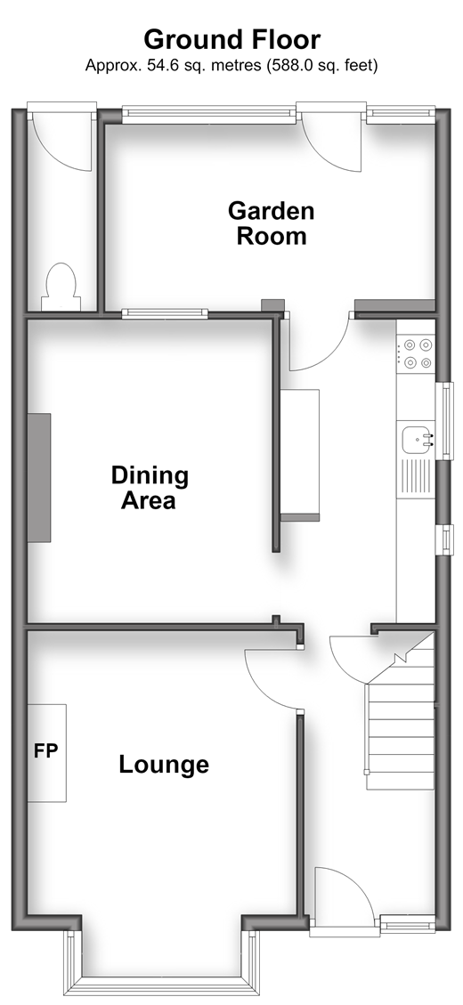 Rosebery Avenue, Ramsgate floorplan