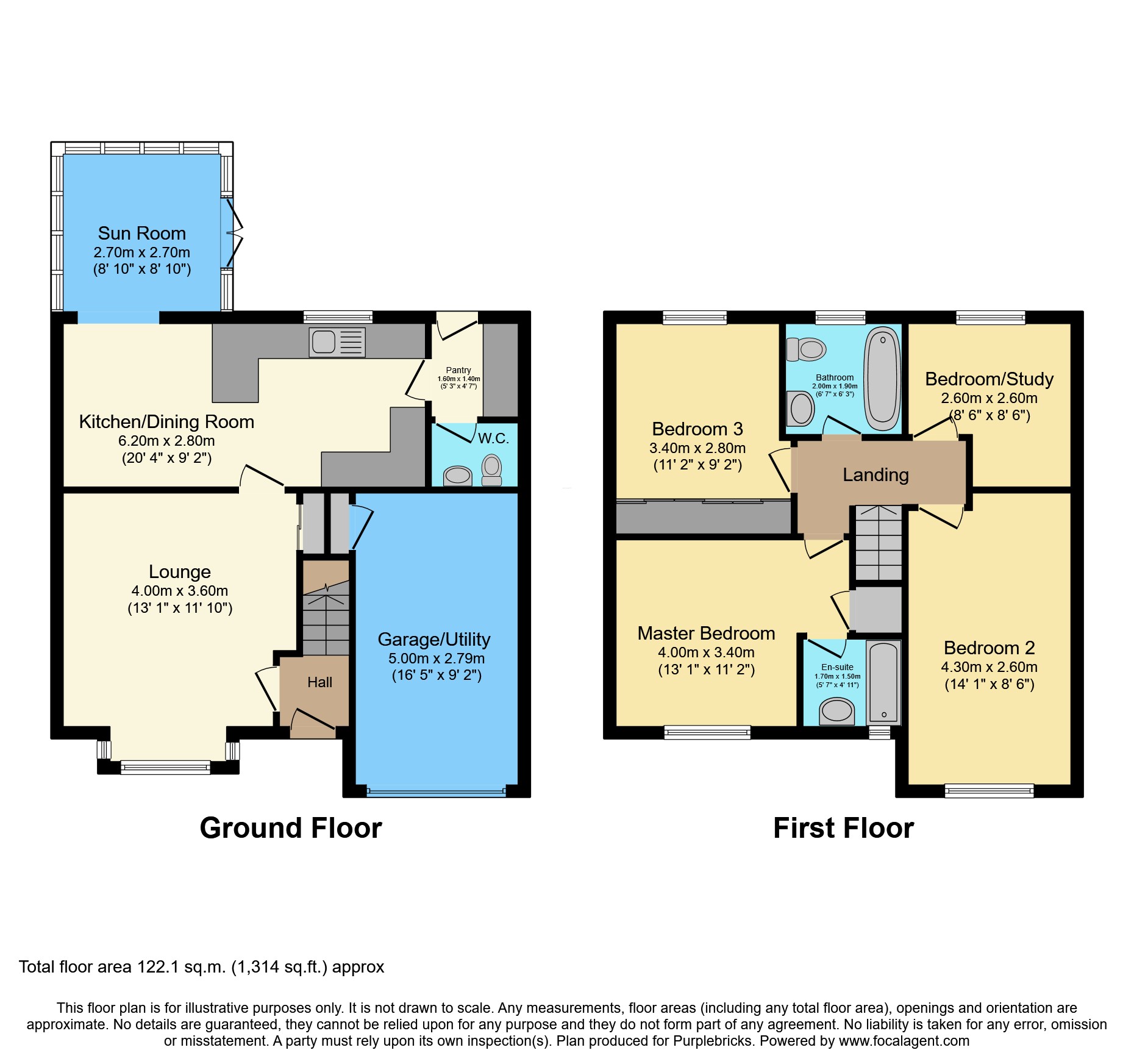 17, High Brook Fall, Lofthouse, Wakefield floorplan