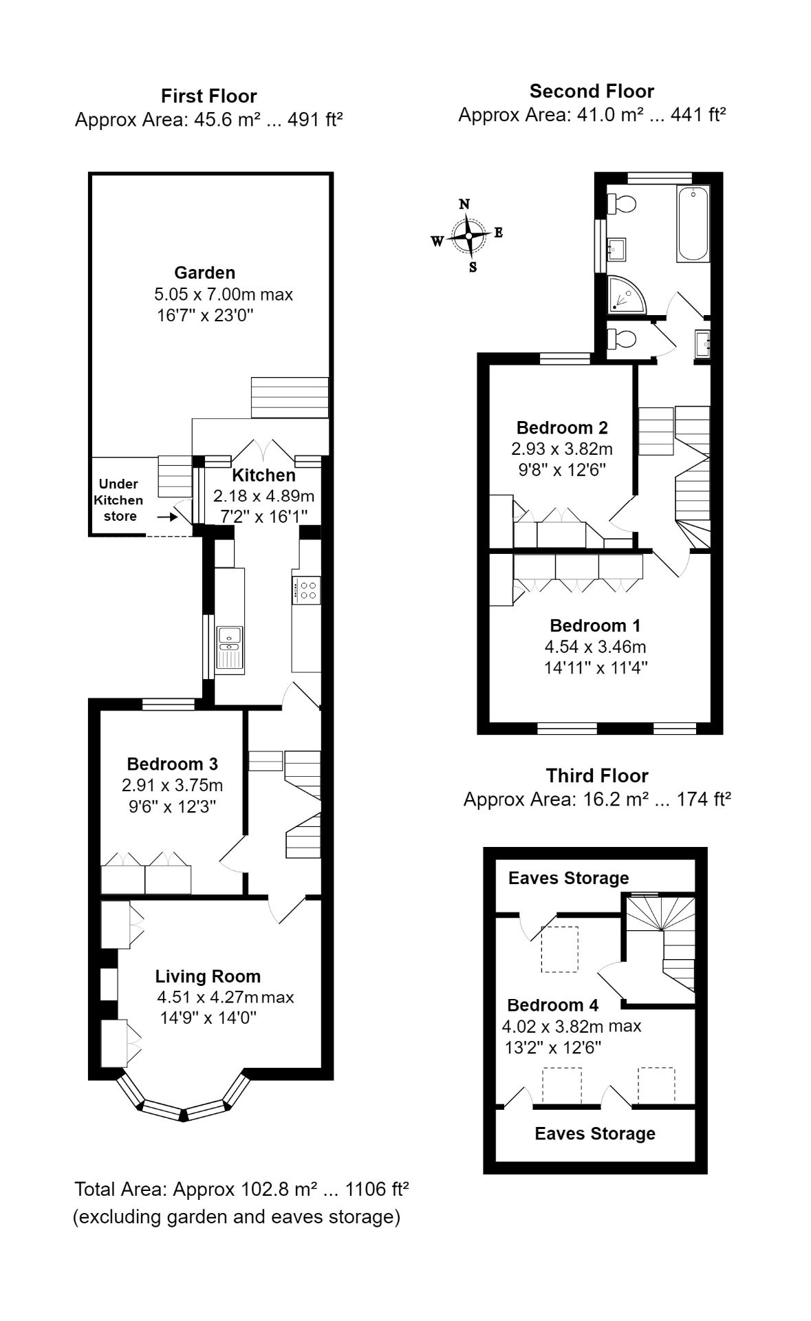 4 Bedrooms Maisonette for sale in Stanley Road, Preston Circus, Brighton BN1