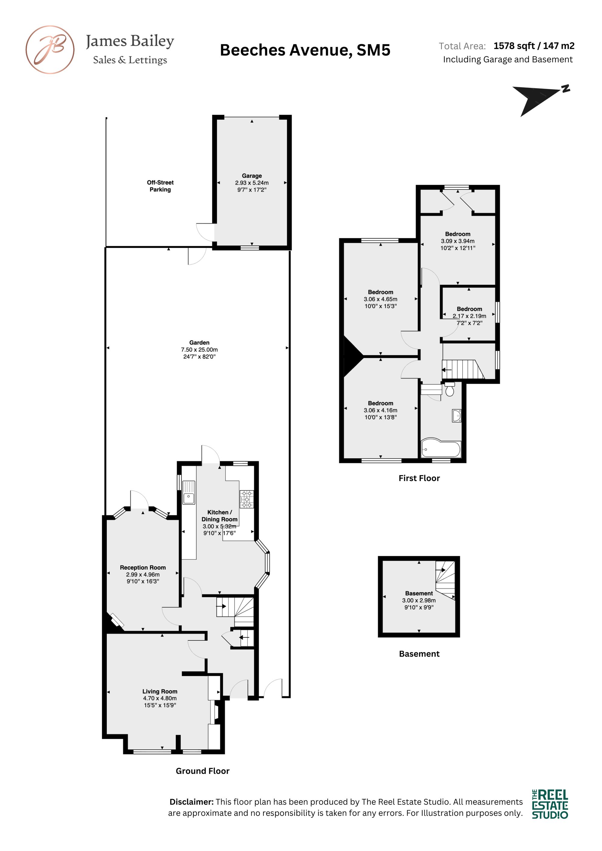 23 Beeches Avenue, Carshalton floorplan