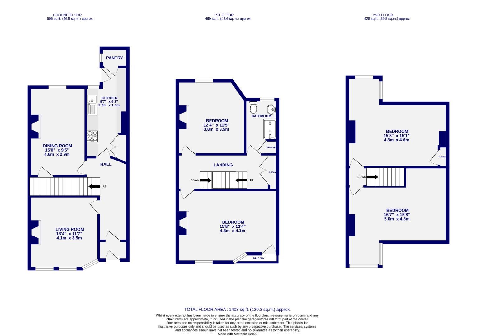 158, Albemarle Road, York floorplan