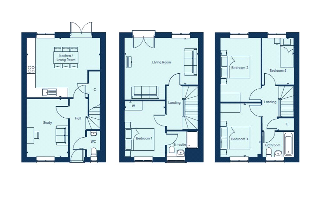 Plot 23 The Hexham,, Windsor Gate, Windsor floorplan