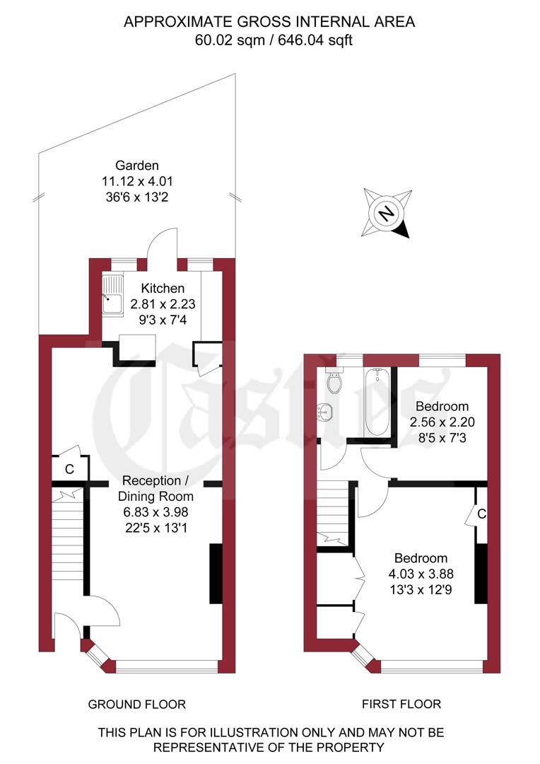 79, Curzon Avenue, Enfield floorplan