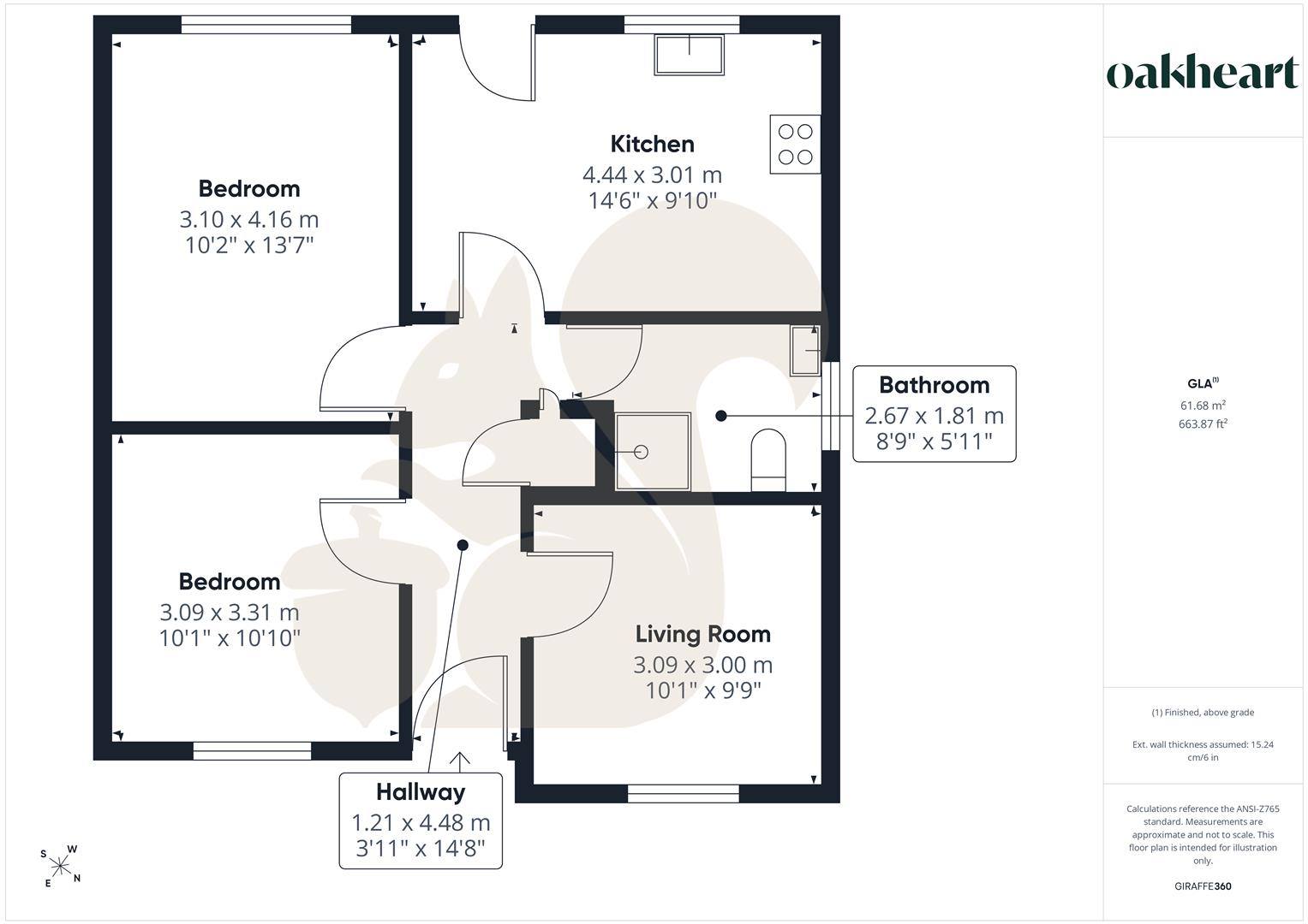 12, Hainault Close, Colchester floorplan