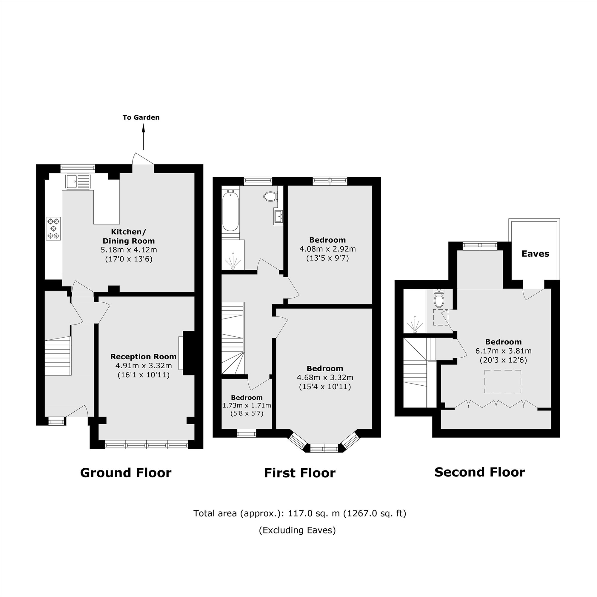 26, Highfield Road, Isleworth floorplan