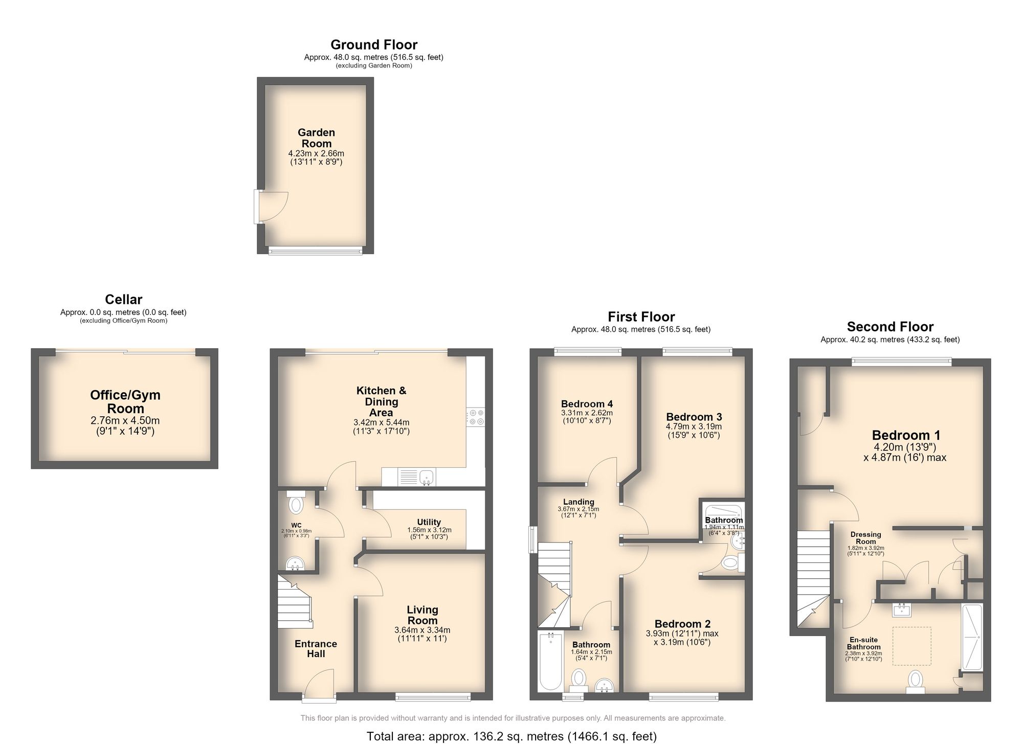 33 Meersbrook Road, Sheffield floorplan
