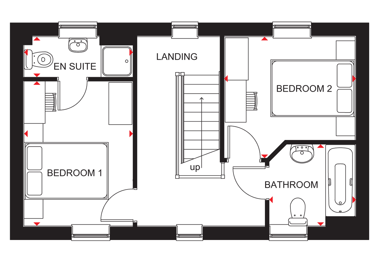 "Alvecote" at Queen Elizabeth Road, Nuneaton CV10, 3 bedroom detached