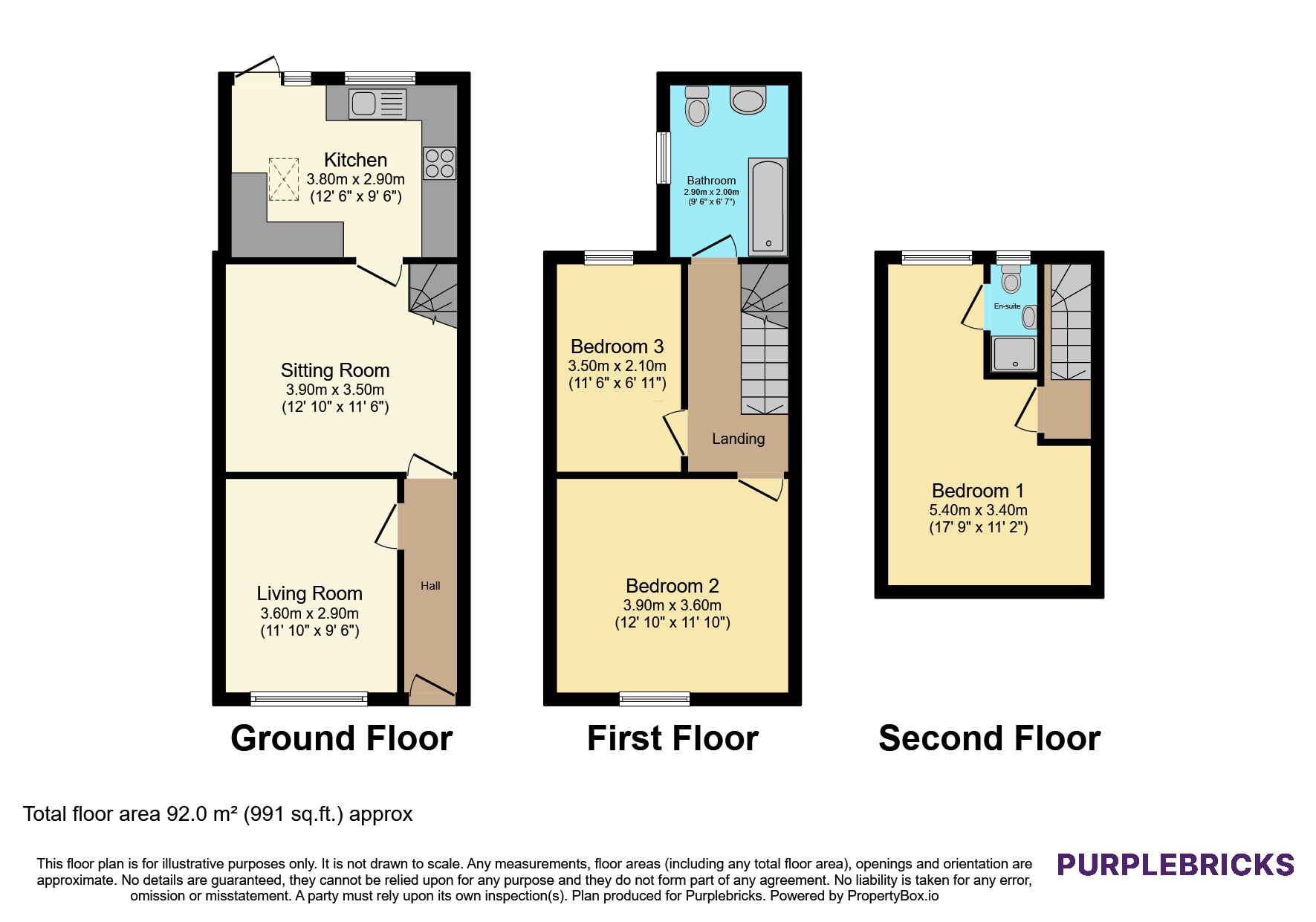 15, Hobart Street, Bolton floorplan