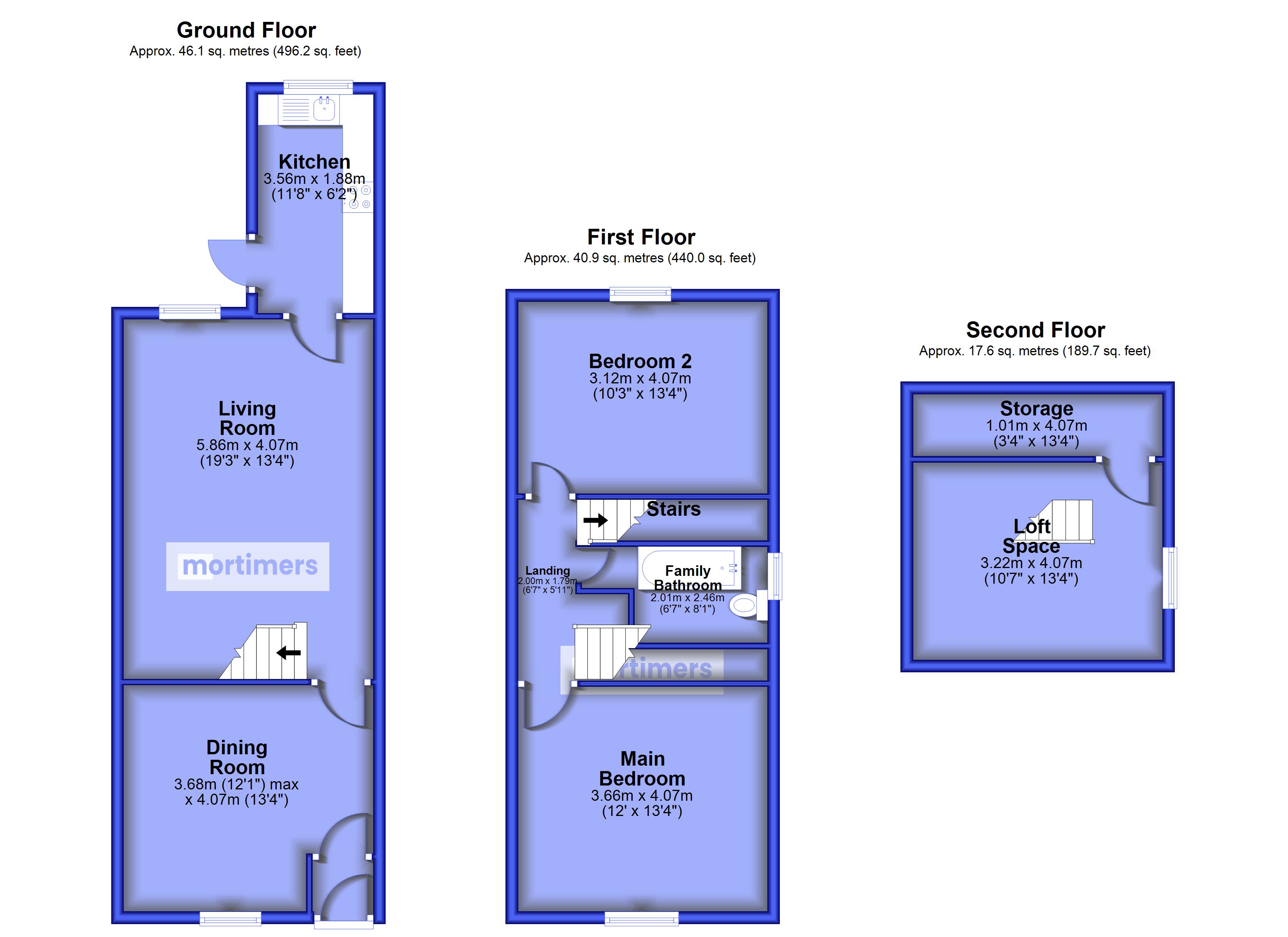 16, Belgrave Street, Accrington floorplan