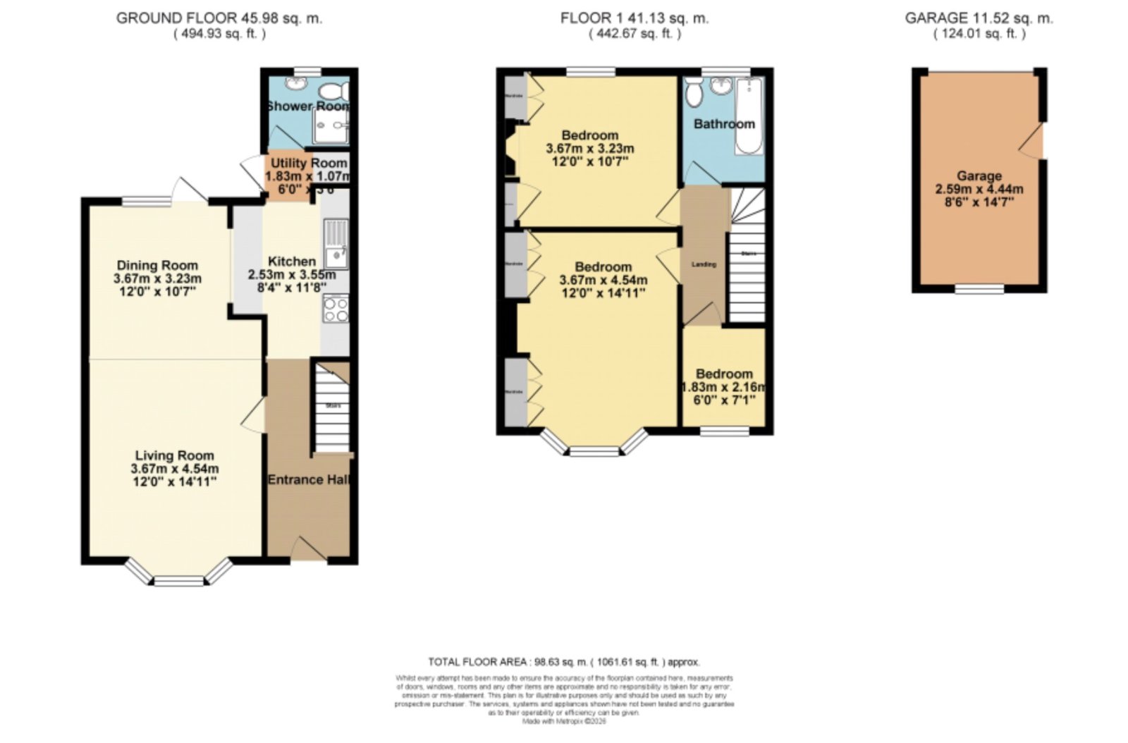 33, Ethelbert Road, Birchington floorplan
