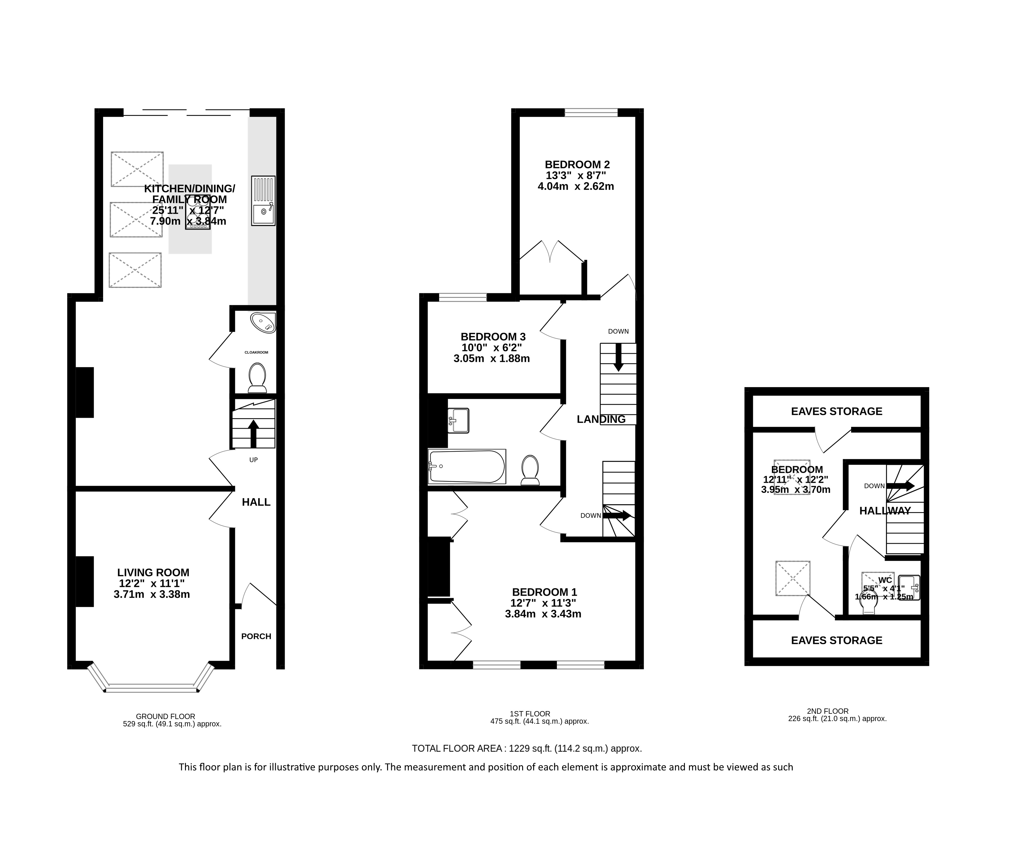 12, Hart Road, St Albans floorplan