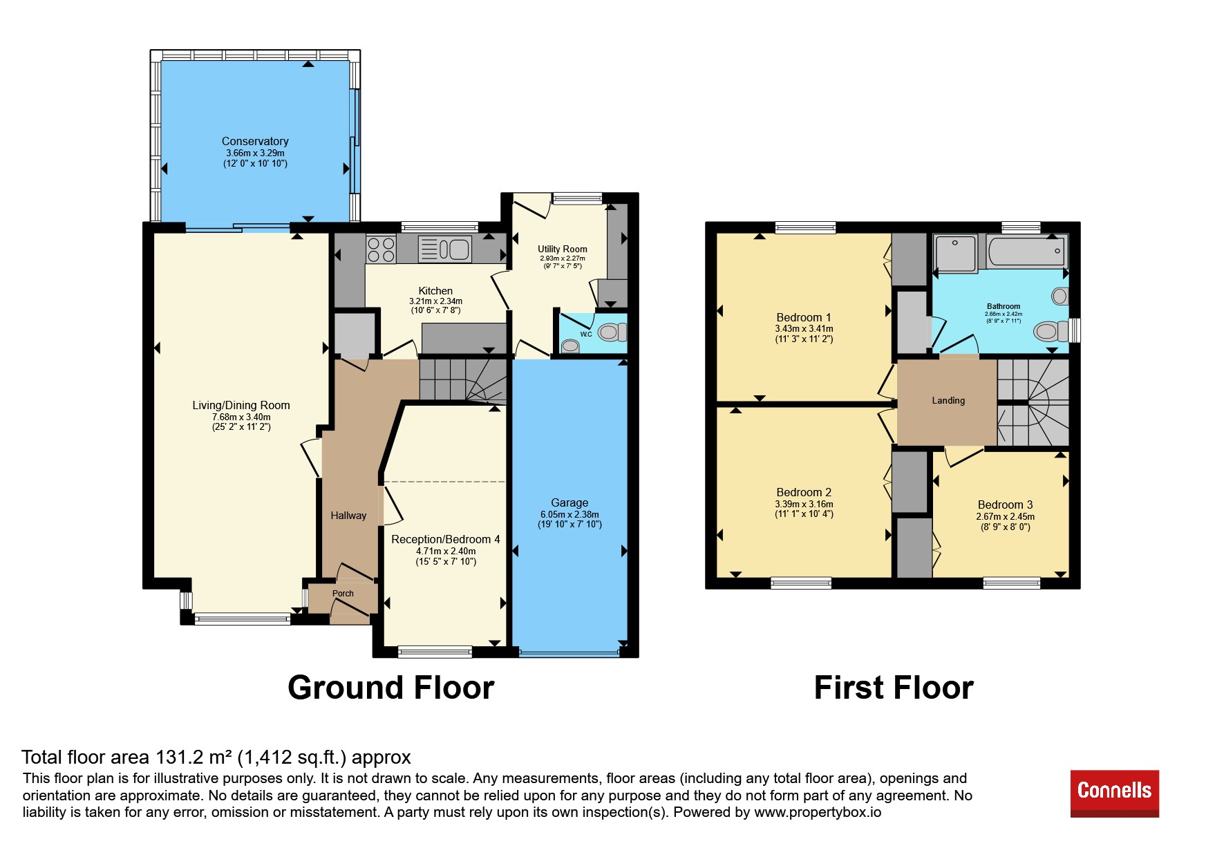 3, Montfort Rise, Redhill floorplan