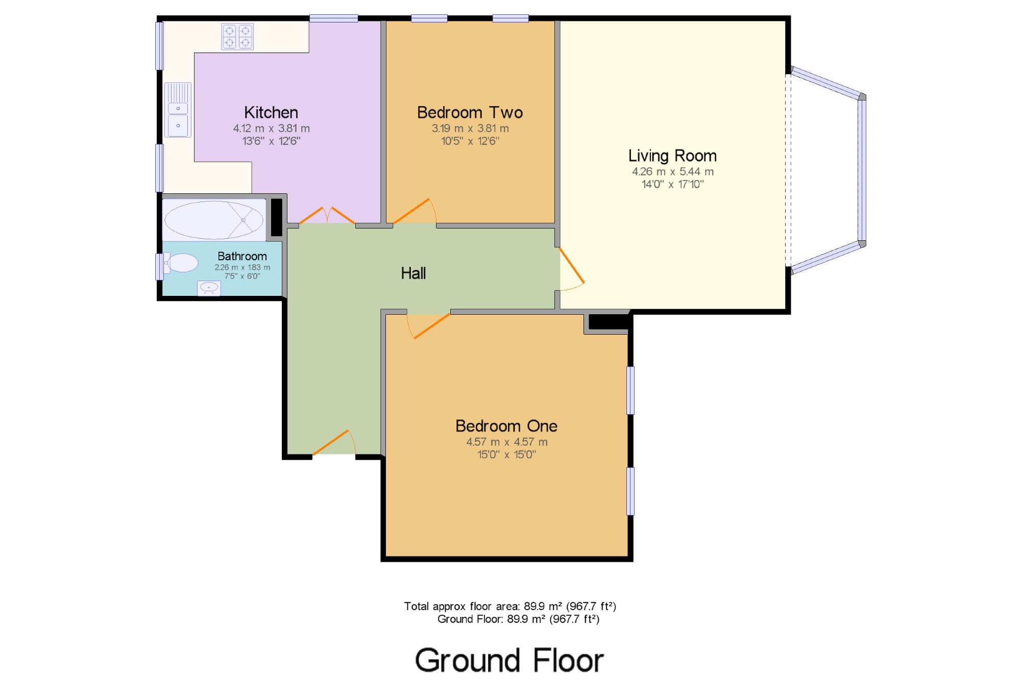 2 Bedrooms Flat for sale in Graham Way, Cotford St. Luke, Taunton TA4