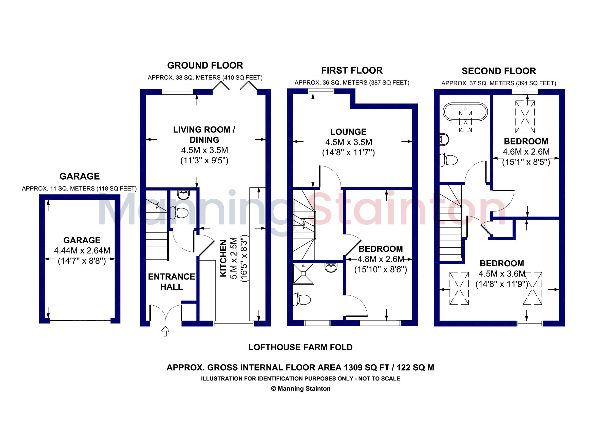 3, Lofthouse Farm Fold, Wakefield floorplan