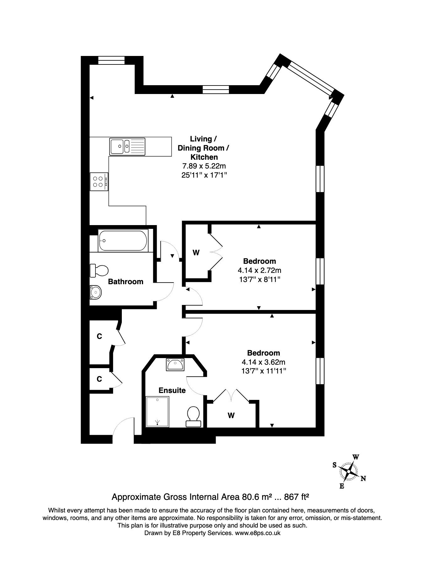 Coxs Ground, Oxford floorplan