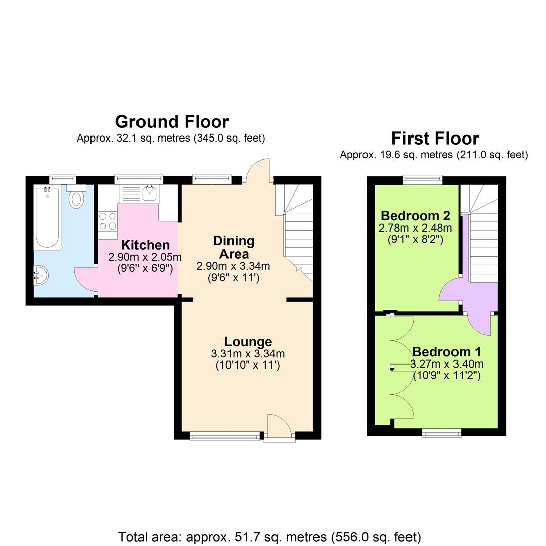49, New Street, Cheddington floorplan