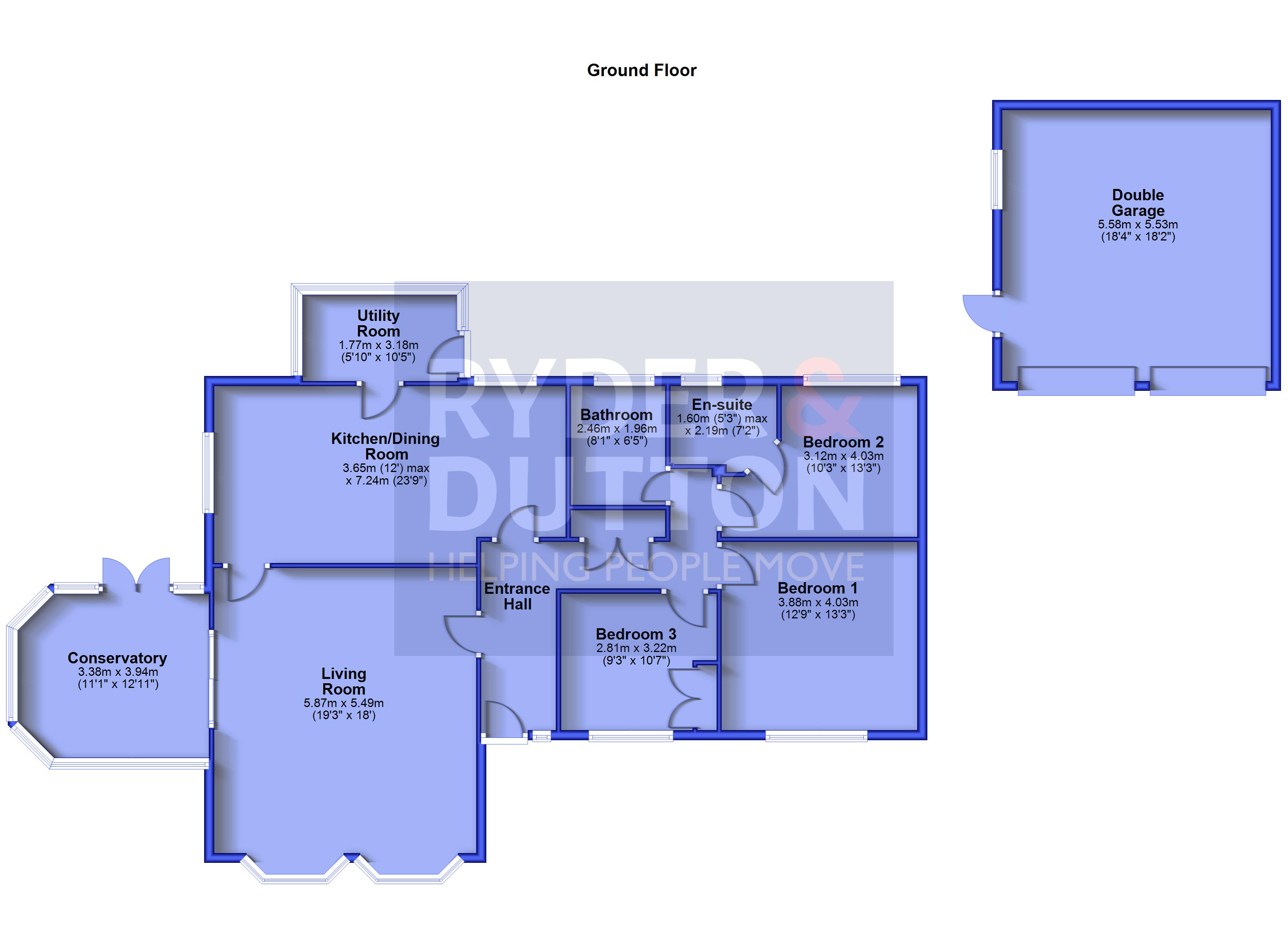 269, Cowcliffe Hill Road, Huddersfield floorplan
