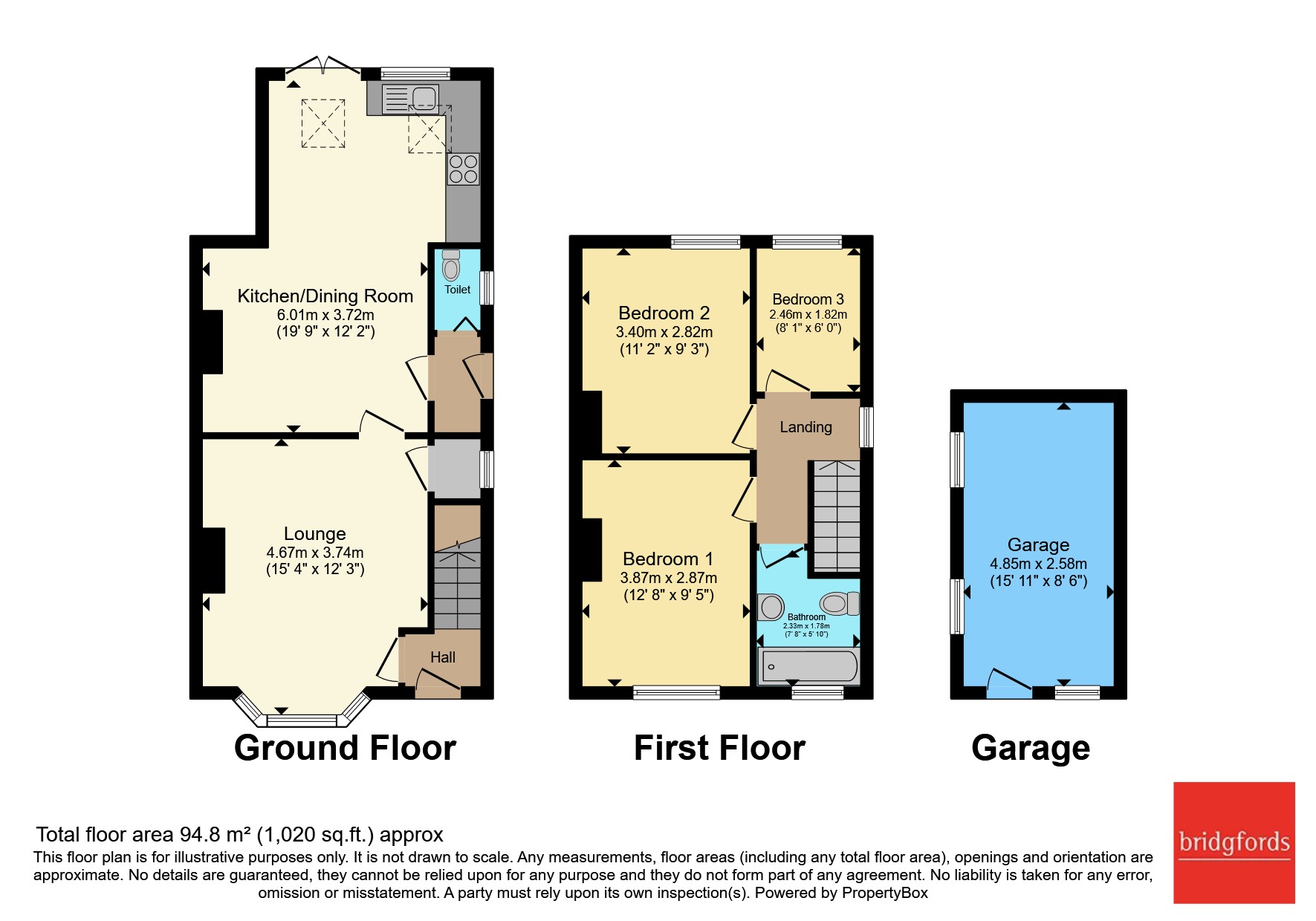 42, Somerville Avenue, Staffordshire floorplan