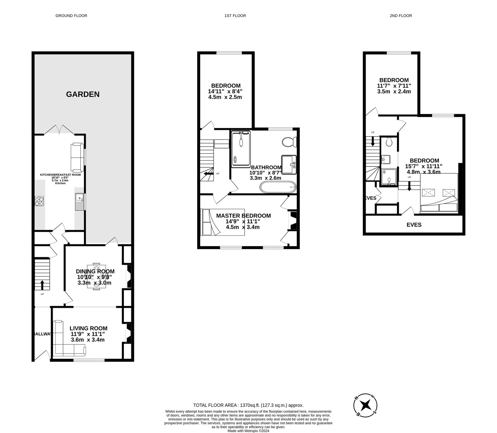 6 Danbrook Road, Streatham Common floorplan