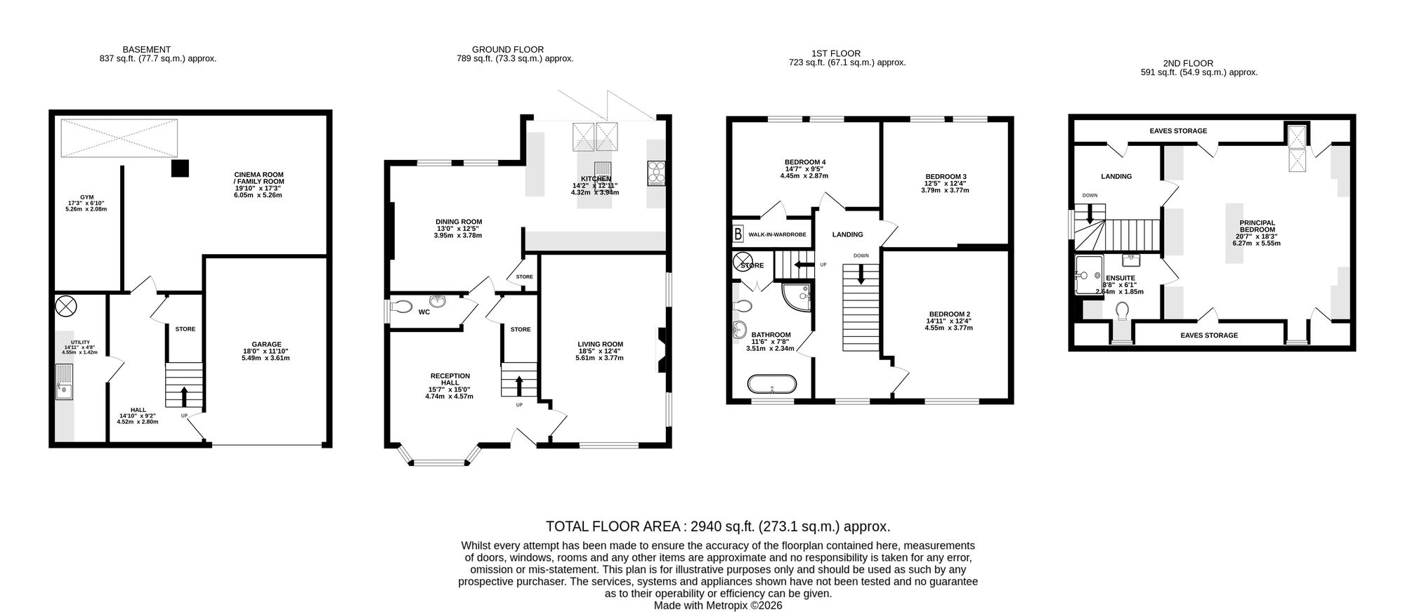 1c Strawberry Lane, Wilmslow floorplan