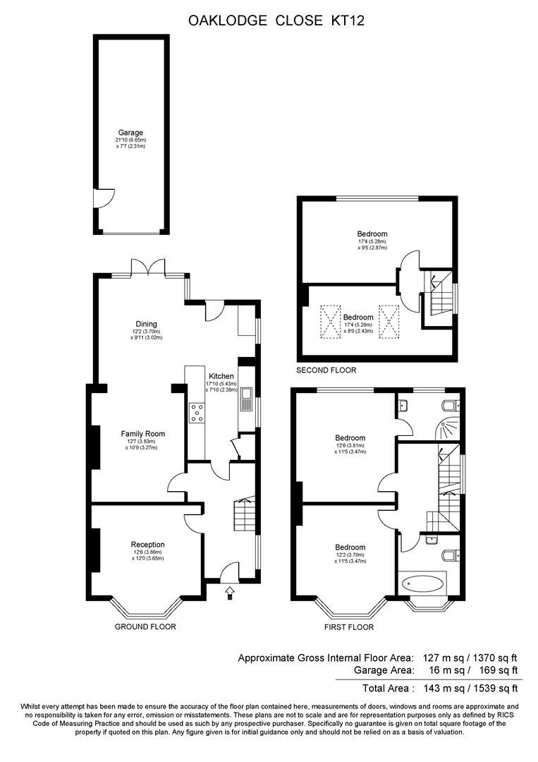 4 Bedrooms Semi-detached house for sale in Oak Lodge Close, Hersham, Walton-On-Thames KT12