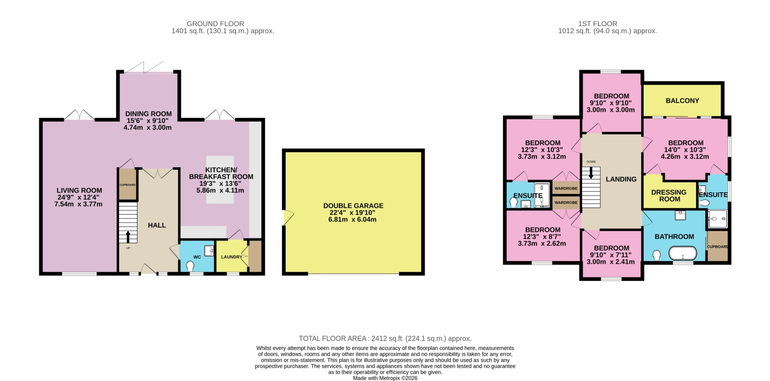 28, Range View, Sunderland floorplan
