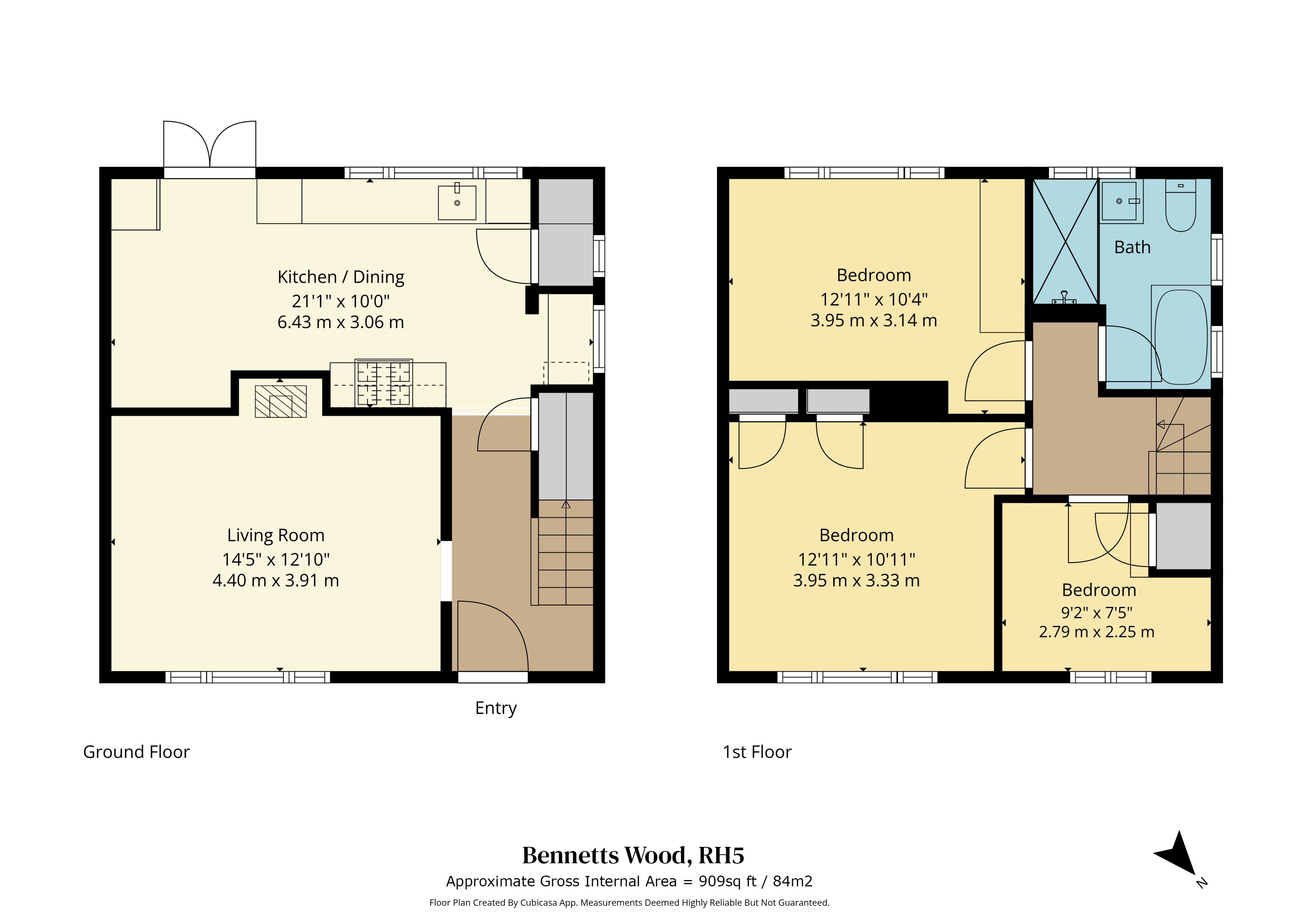42, Bennetts Wood, Dorking floorplan