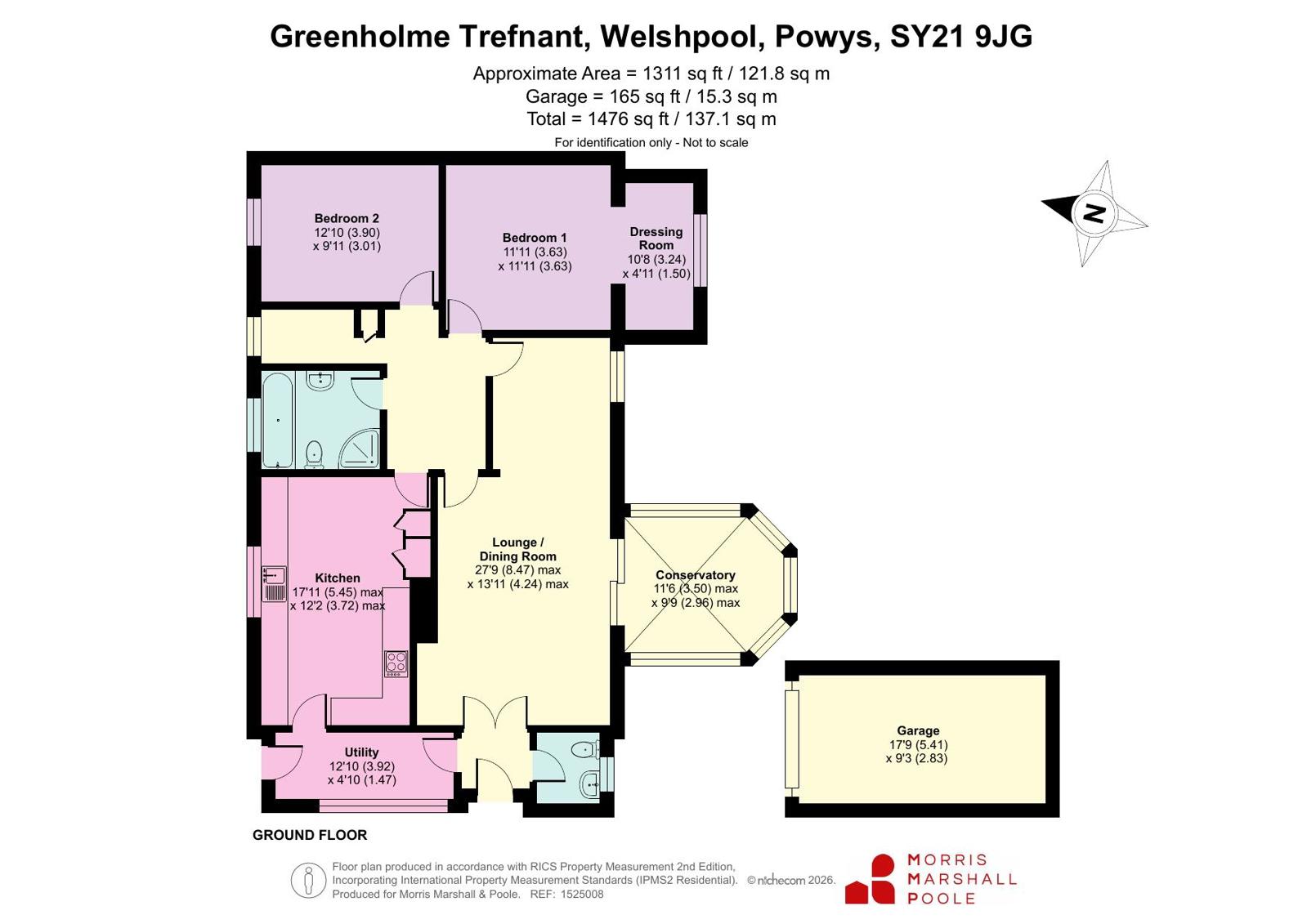 Greenholme,, Trefnant, Powys floorplan