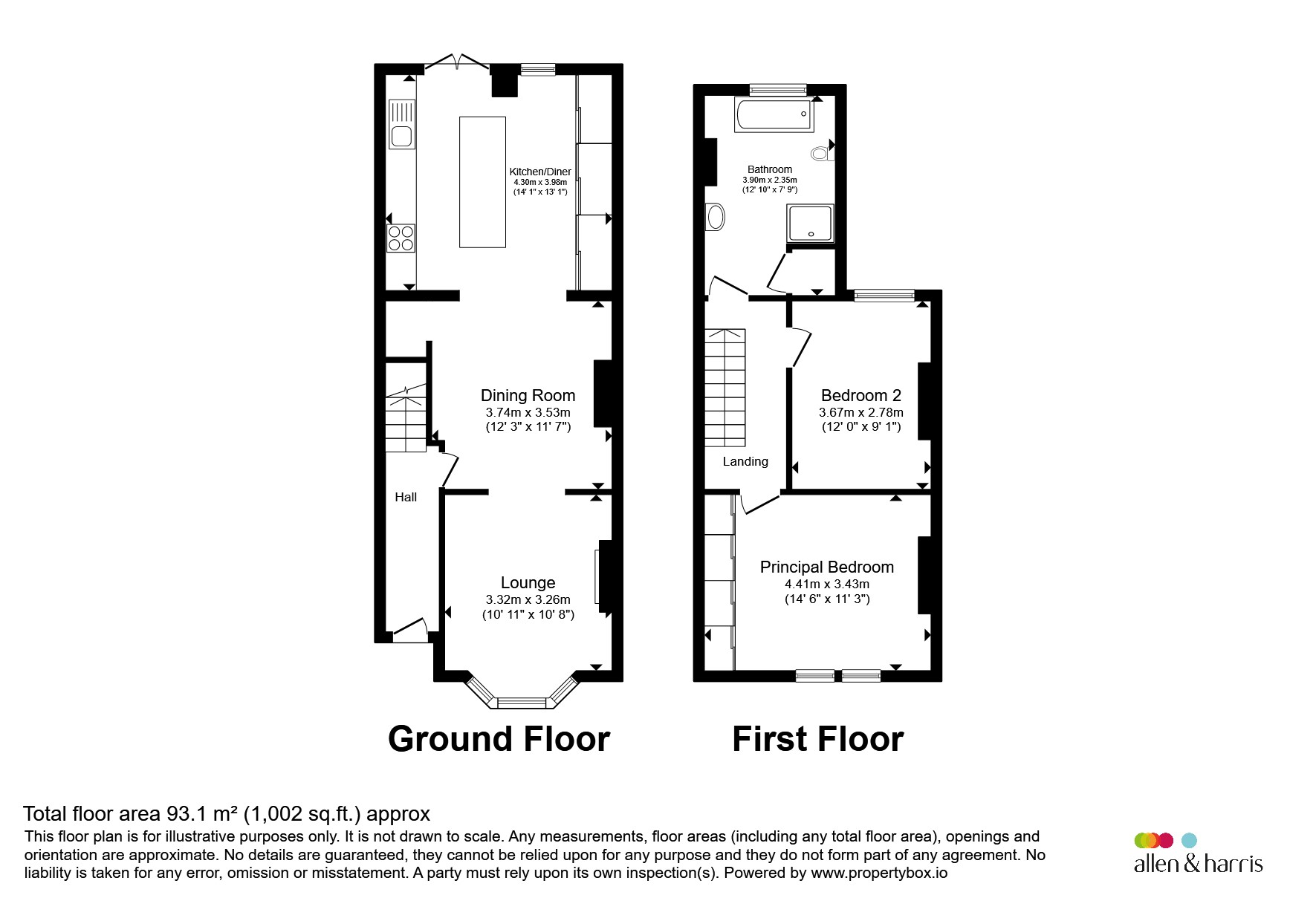6, The Ham, Westbury floorplan