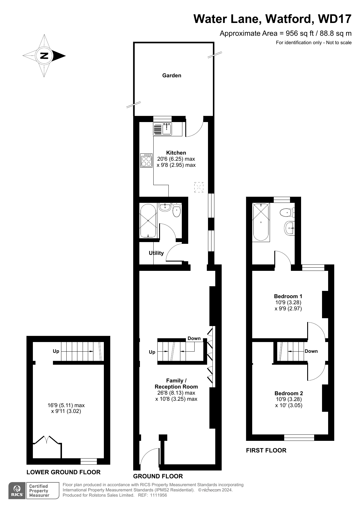 Water Lane, Watford, Hertfordshire WD17, 2 bedroom terraced house for ...