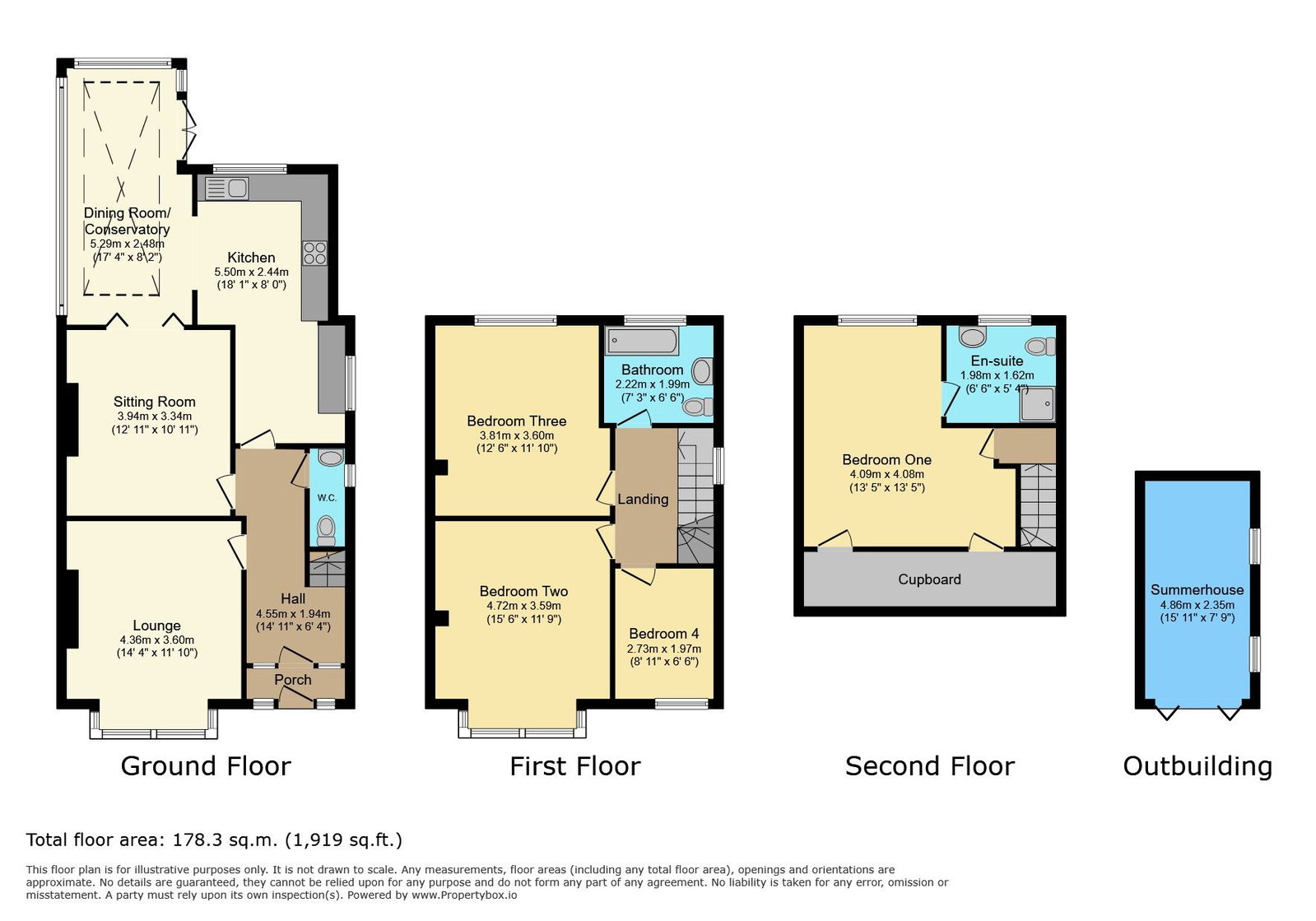 2, Hawthorn Drive, Bridgend floorplan
