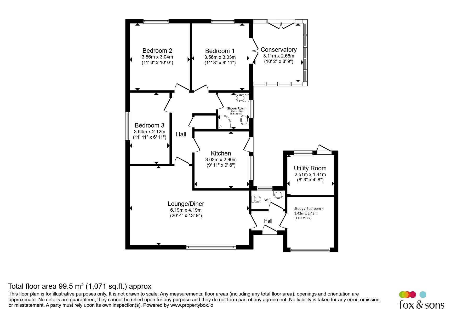 7, Eglantine Walk, Waterlooville floorplan