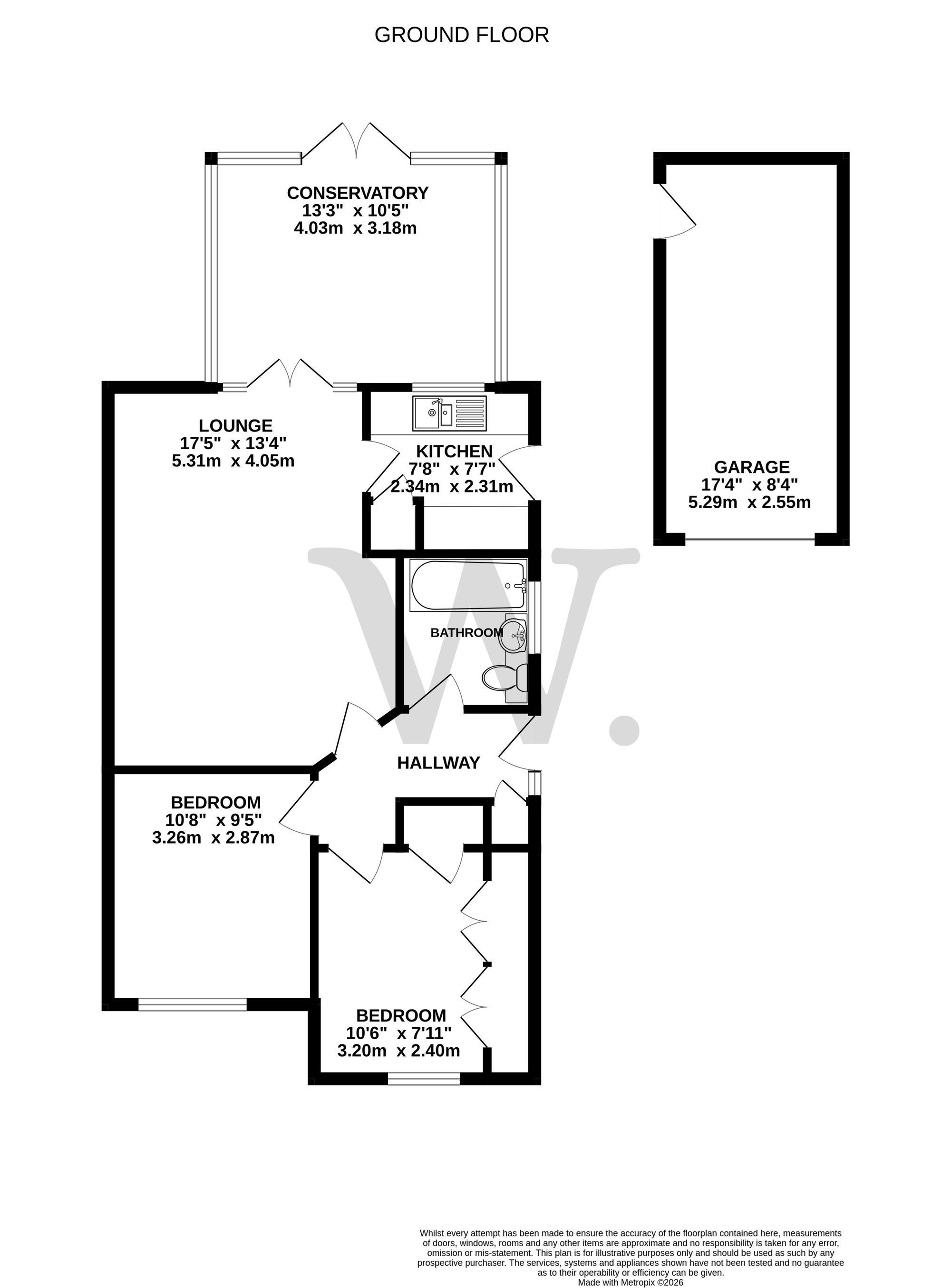 118 Haverscroft Close, Norwich floorplan