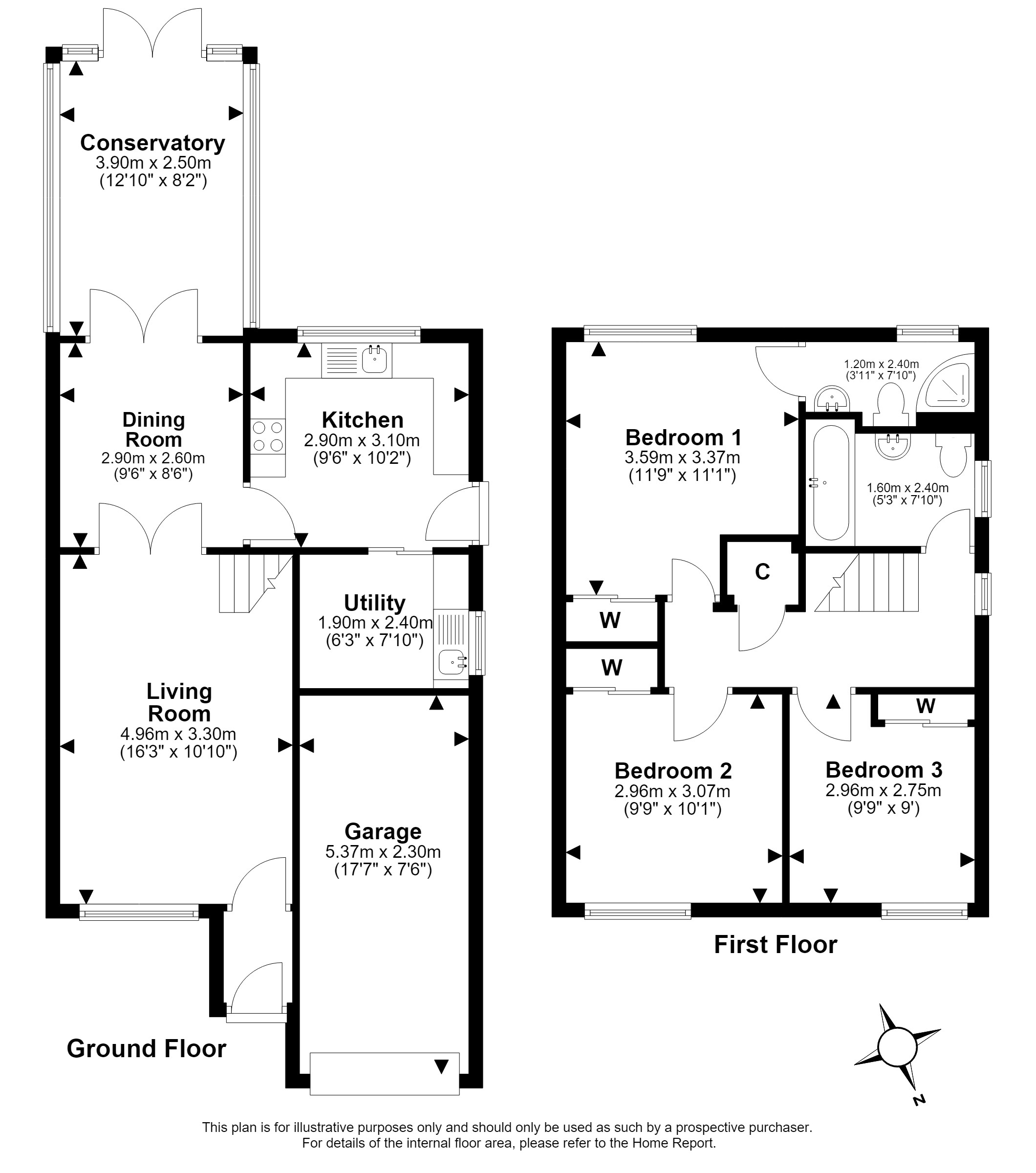 44, Society Road, South Queensferry, Edinburgh floorplan